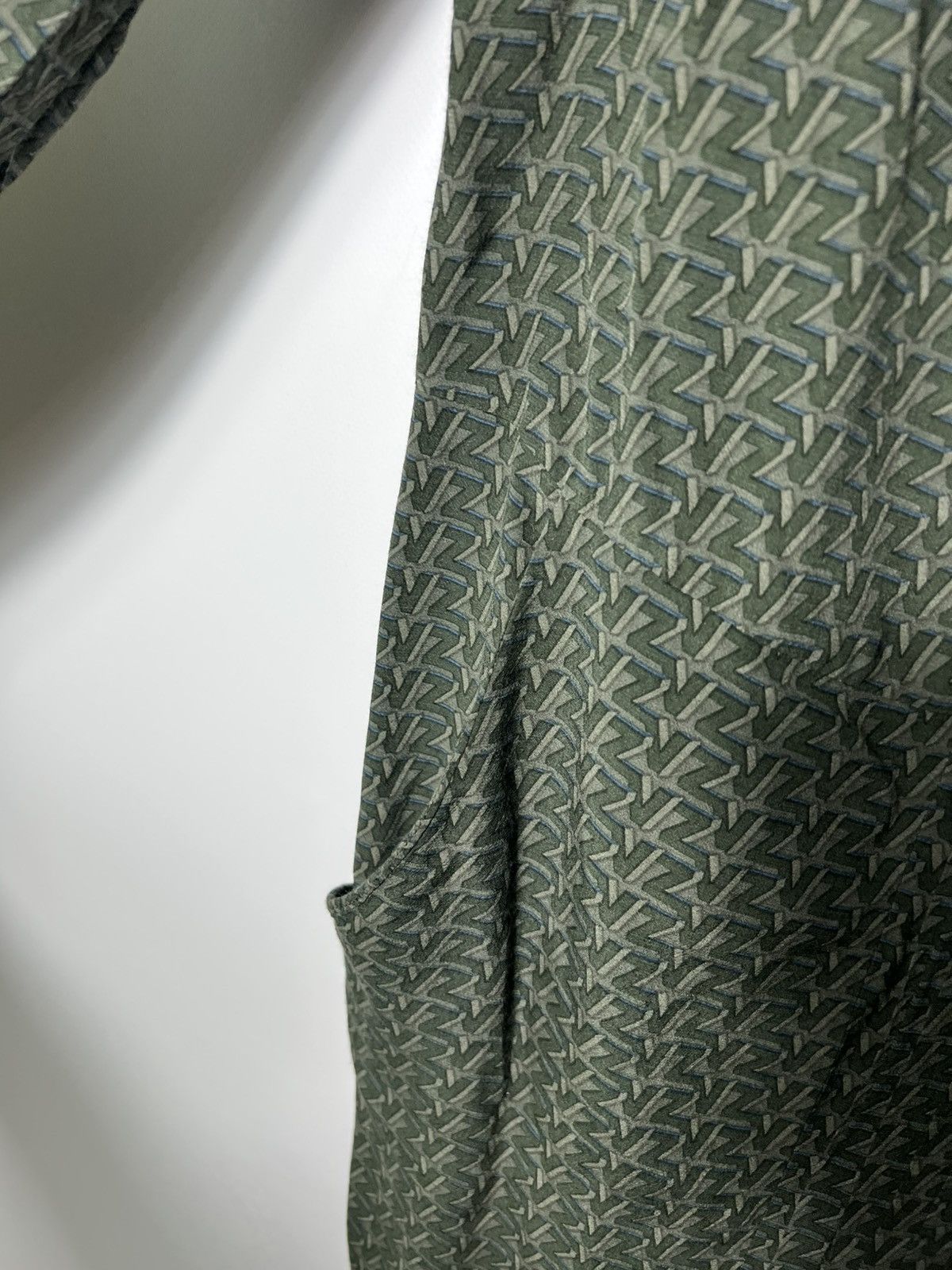 Zadig & Voltaire Vintage luxury designer Zadig & Voltaire Rougi Green Dress Size M / US 6-8 / IT 42-44 - 6 Thumbnail