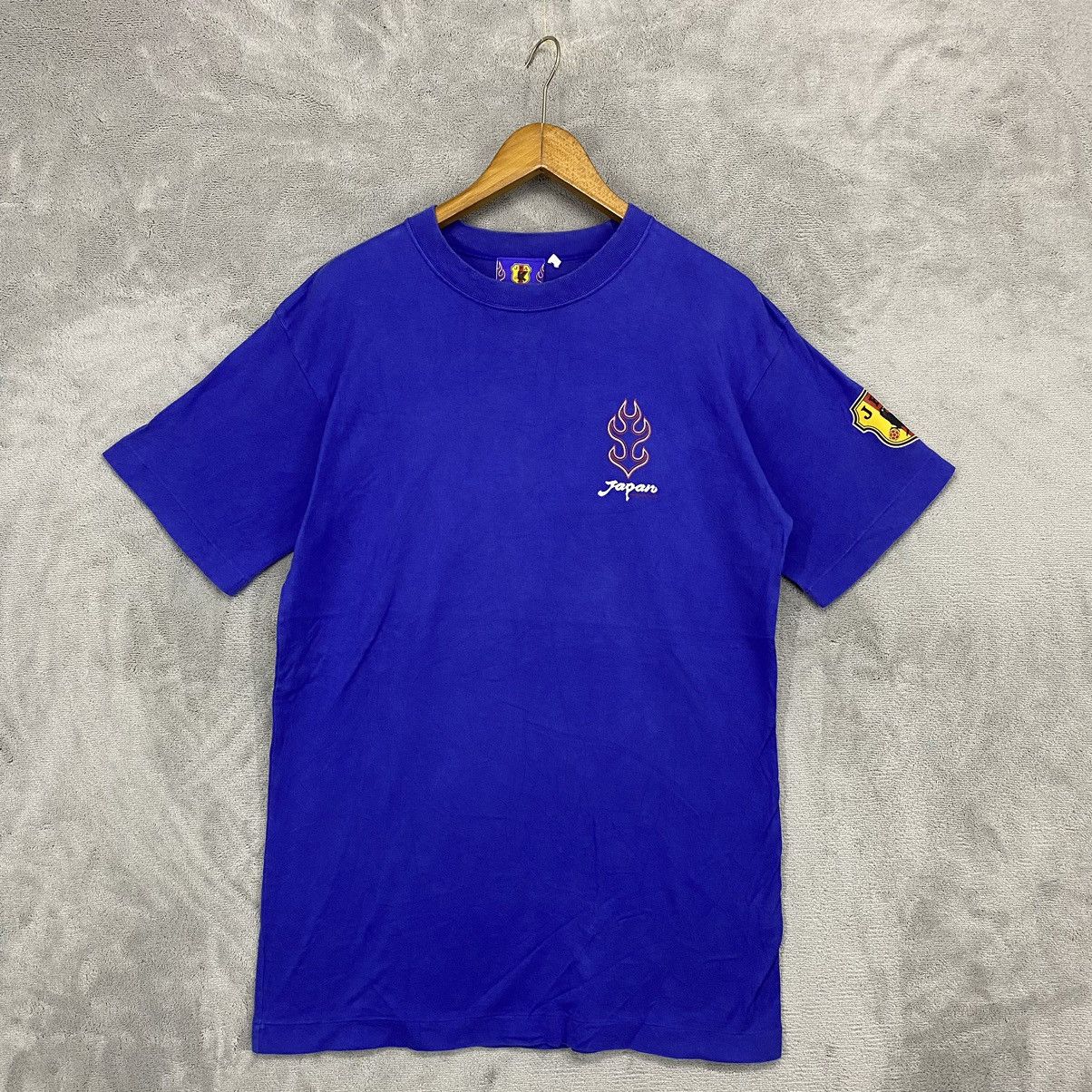 Japanese Brand × Vintage Rare MORISHIMA Japan Football Association Sony 1998 Flane Size US L / EU 52-54 / 3 - 2 Thumbnail