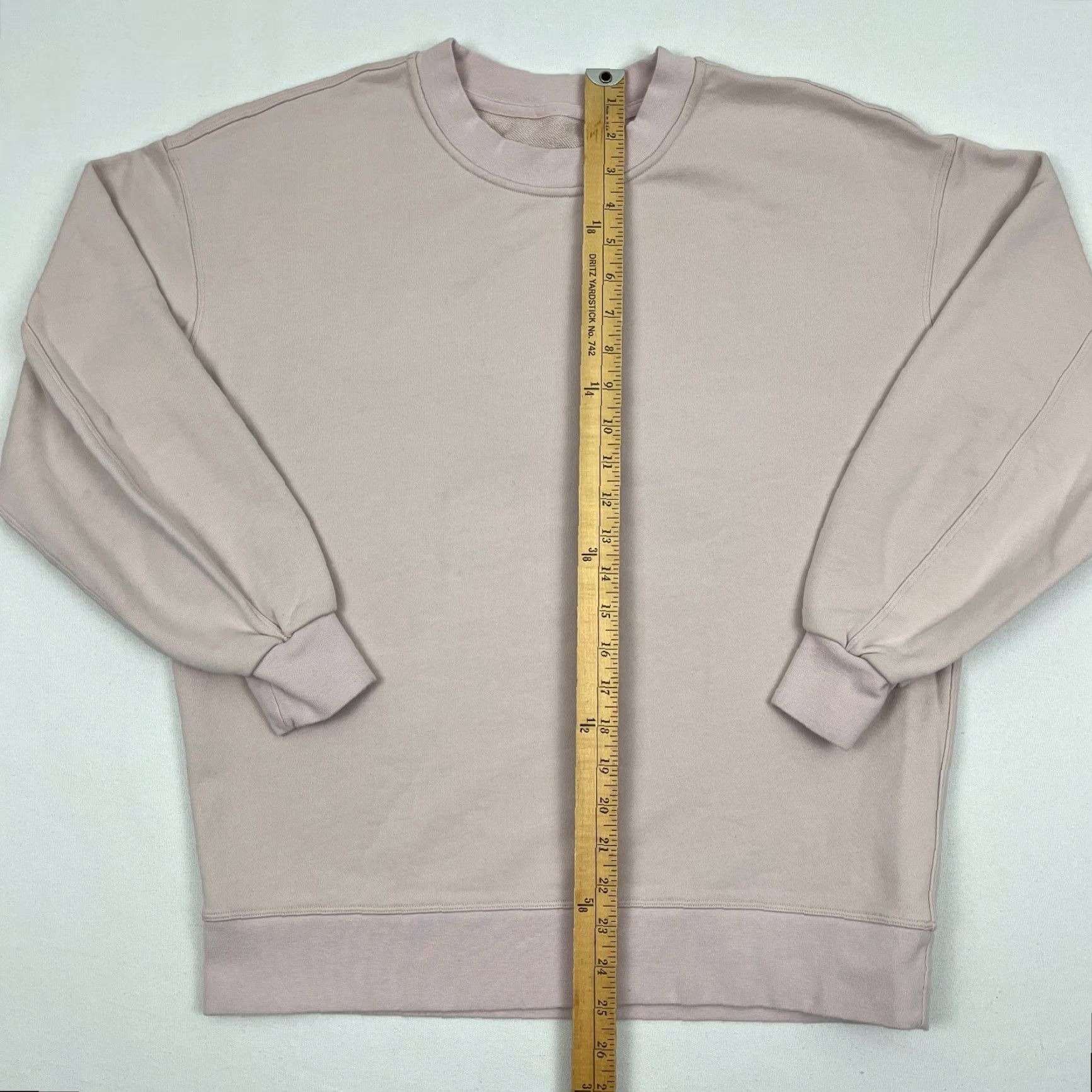 Lululemon Lululemon Perfectly Oversized Crewneck Sweatshirt Womens 2 / 4 Pink Athleisure Size S / US 4 / IT 40 - 4 Thumbnail