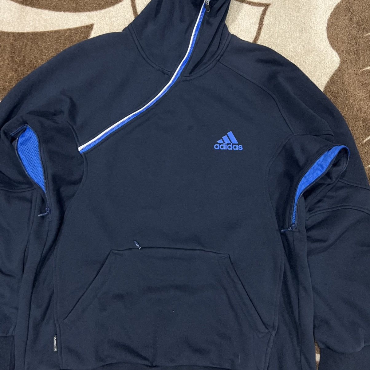 Adidas × Vintage 🤯Rare🤯 00’s Adidas Hoodie Full Zip Size US M / EU 48-50 / 2 - 5 Thumbnail