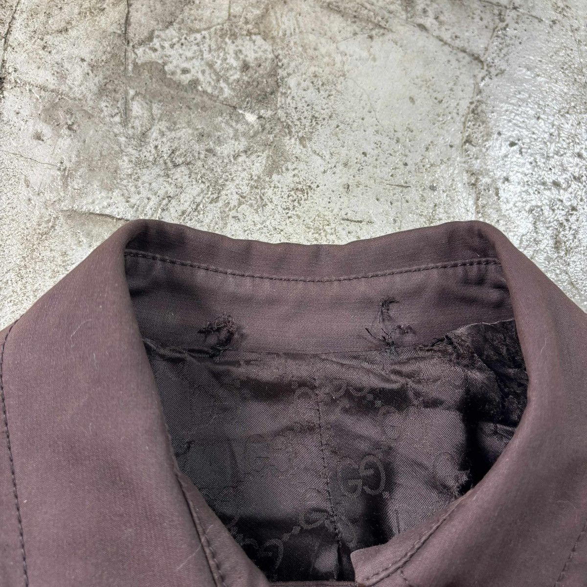 Gucci GUCCI FRIDA ERA - 2008 COAT COTTON / LEATHER SHORT SLEEVES Size M / US 6-8 / IT 42-44 - 4 Thumbnail
