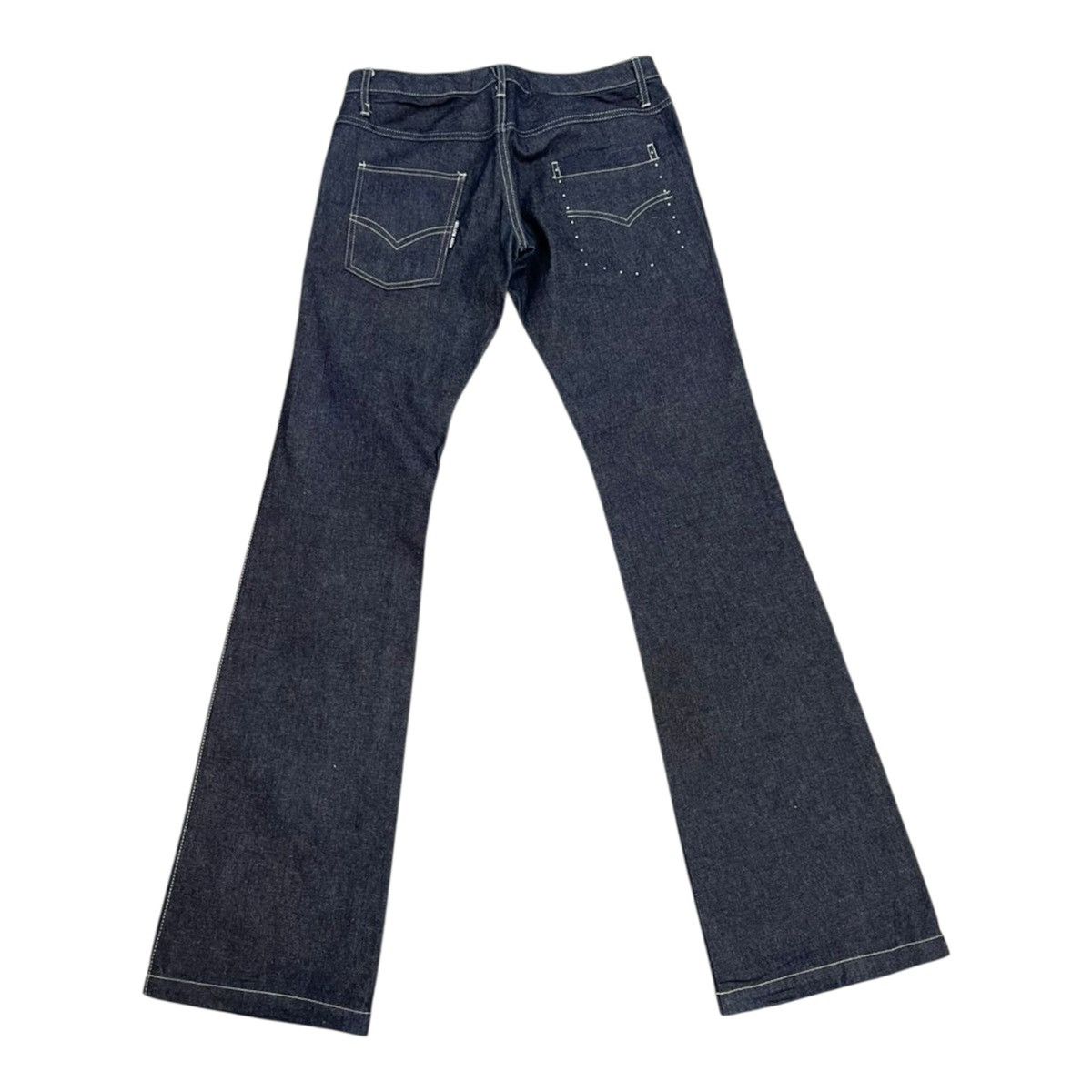 Japanese Brand Body Butter Denim Jeans Flare Design Size US 31 - 2 Thumbnail