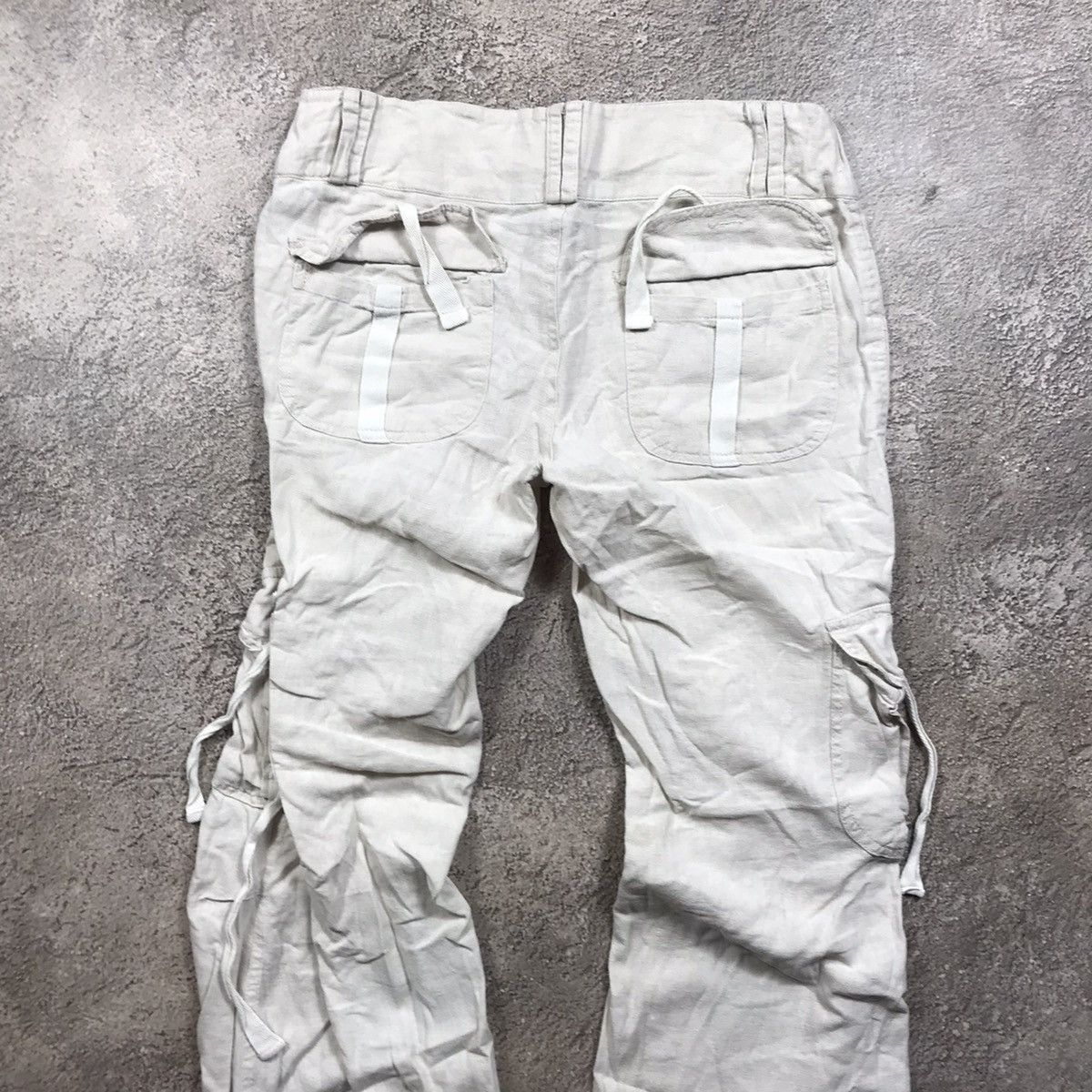 Japanese Brand vintage sweatpants flared low rise japan casual y2k 90s Size 27" / US 4 / IT 40 - 5 Thumbnail