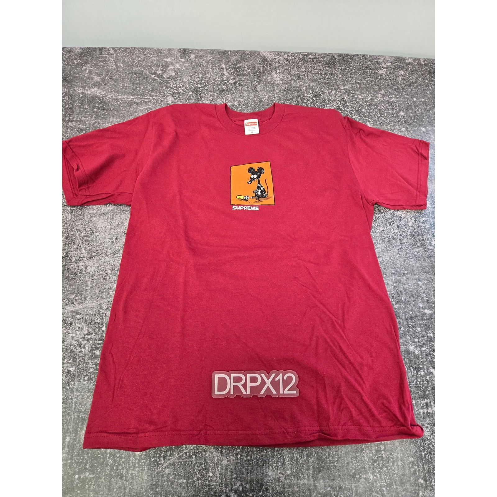 Supreme Dust Tee カーディナル Sサイズ