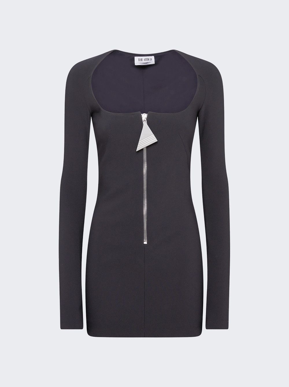 The Attico o1mle0526 Mini Dress in Black Size M / US 6-8 / IT 42-44 - 1 Thumbnail