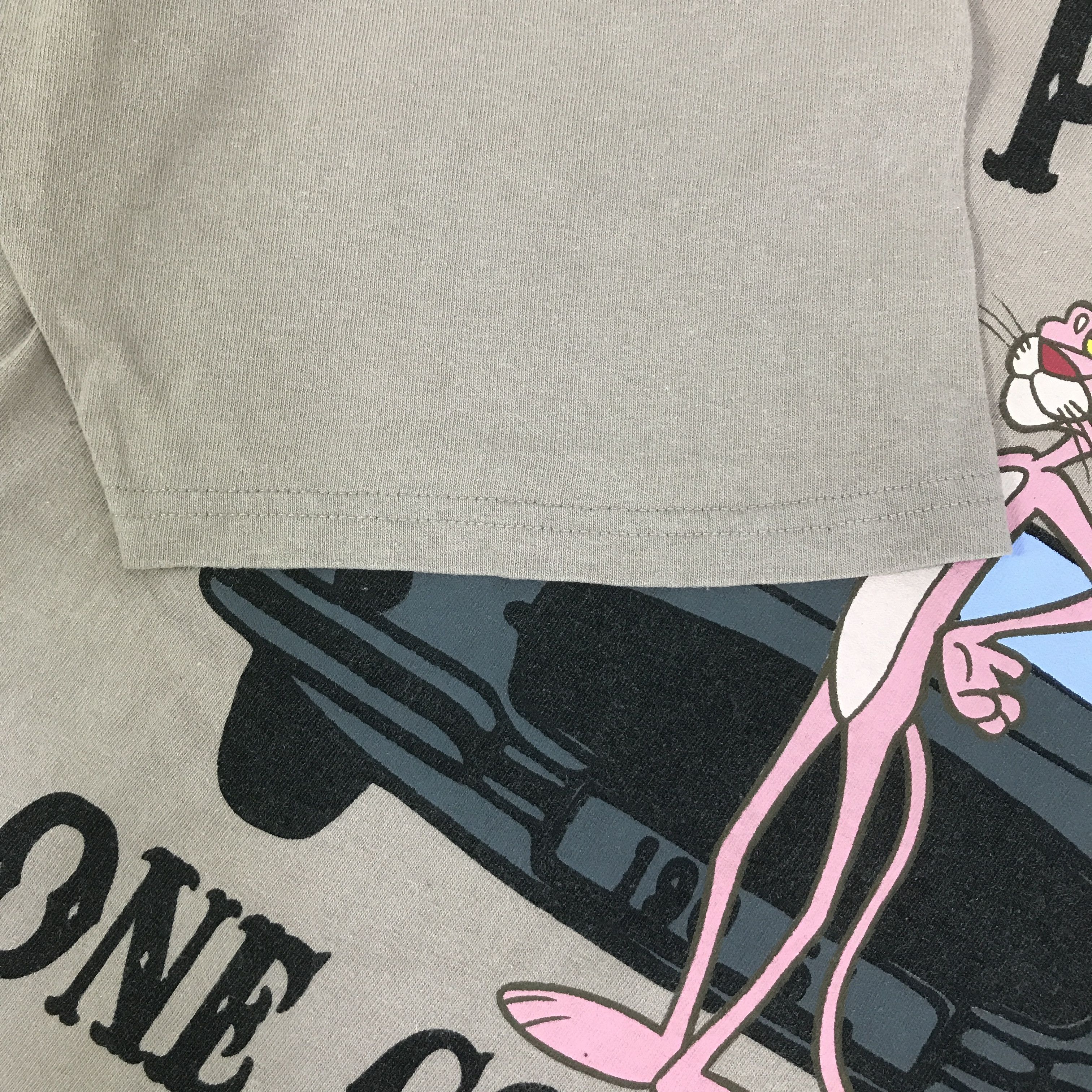 Japanese Brand pink panther cartoon t-shirt K93B47 Size US L / EU 52-54 / 3 - 6 Thumbnail