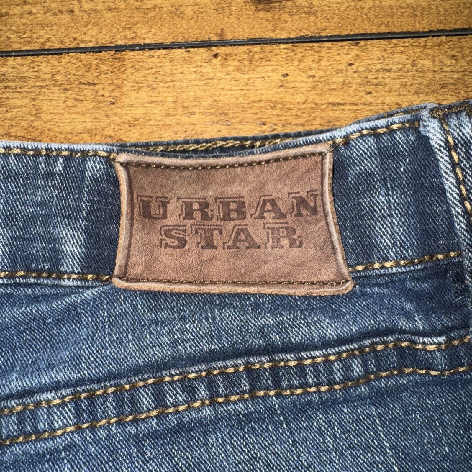 Vintage Vintage Urban Star Jeans Wear Denim 34x28 Blue Y2K Size US 34 / EU 50 - 3 Thumbnail