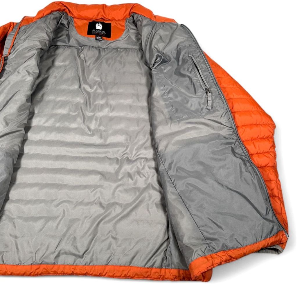 Vintage Alaskan Hardgear Jacket Adult XLT Orange Puffer Insulated Outdoor Nylon Nylon Polyester Full Zip Casual Mens XLT Orange Puffer Jacket Size US XL / EU 56 / 4 - 7 Thumbnail