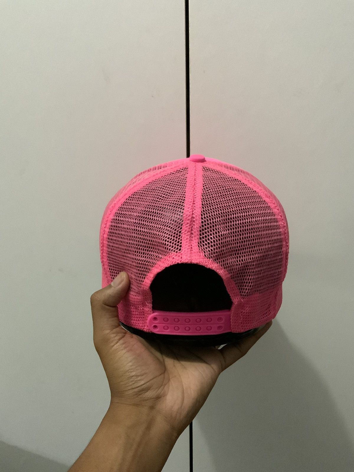 Vintage V Unit Pinky Trucker Hat Size ONE SIZE - 4 Thumbnail
