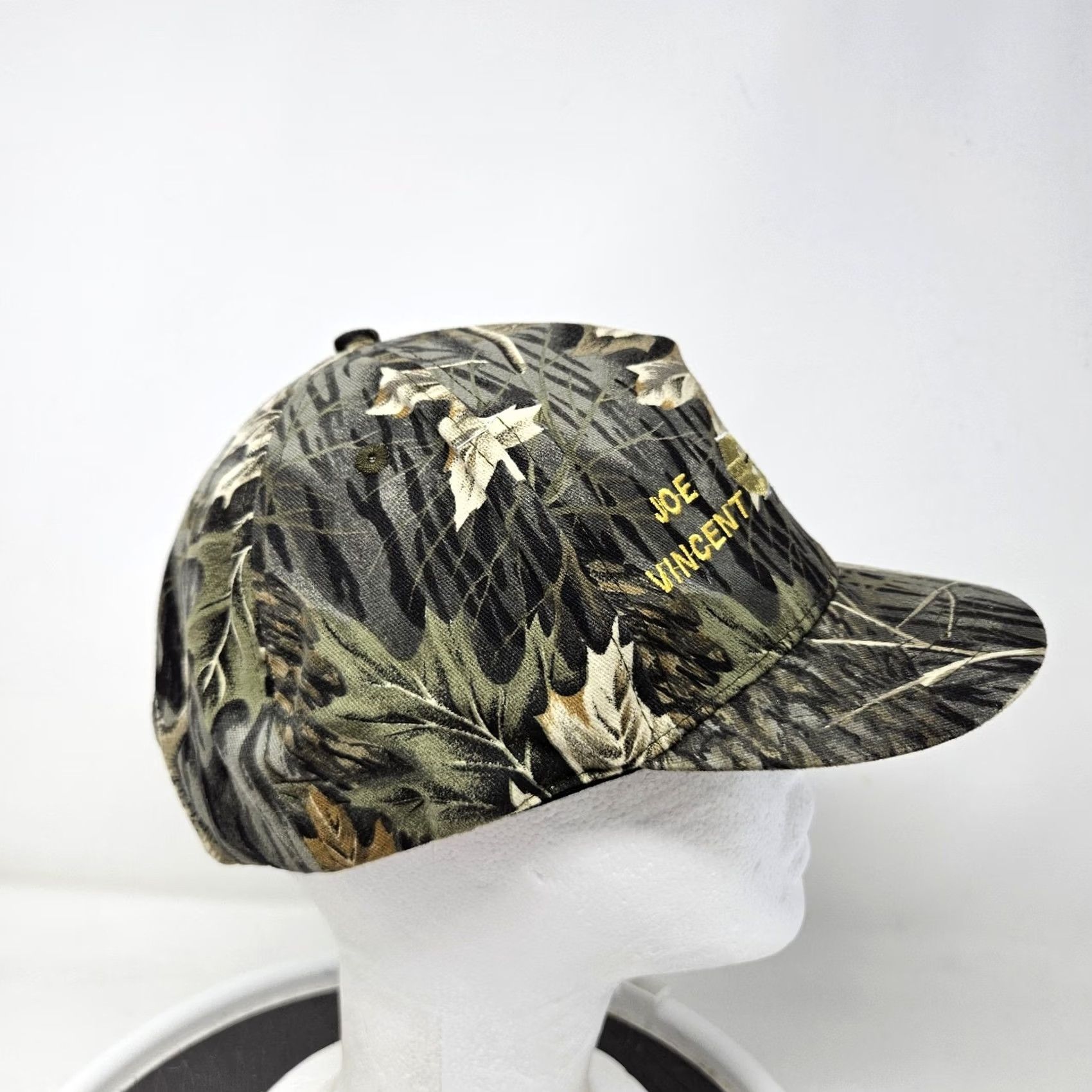 Vintage VINTAGE Joe Vincent Memorial Hat Cap Snap Back Camouflage Hunting Mens Cap Snapback Green One Size Camouflage Hunting Mens Daystone Size ONE SIZE - 3 Thumbnail