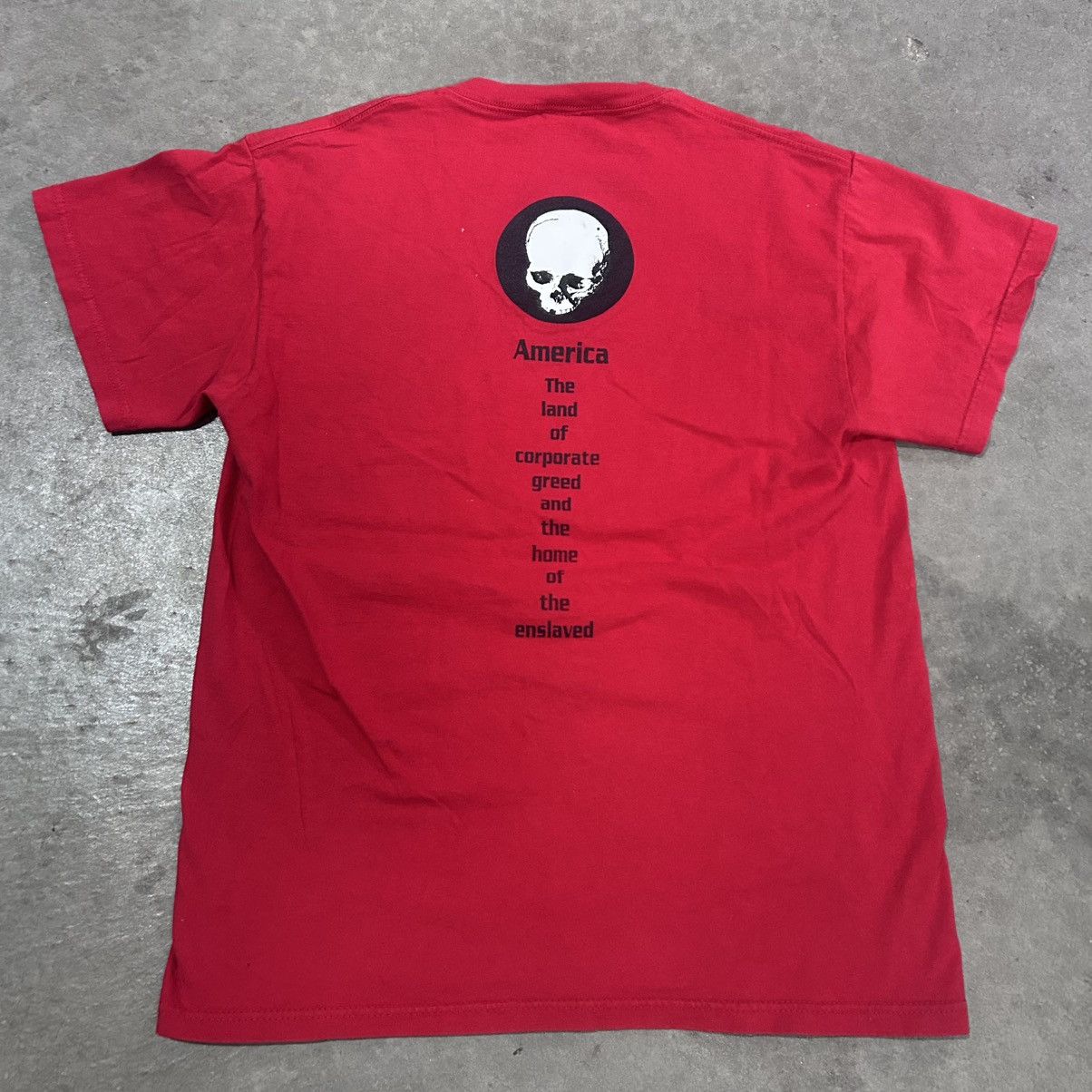 Band Tees Vintage Anti-Flag Skull band T-Shirt Size US M / EU 48-50 / 2 - 2 Thumbnail