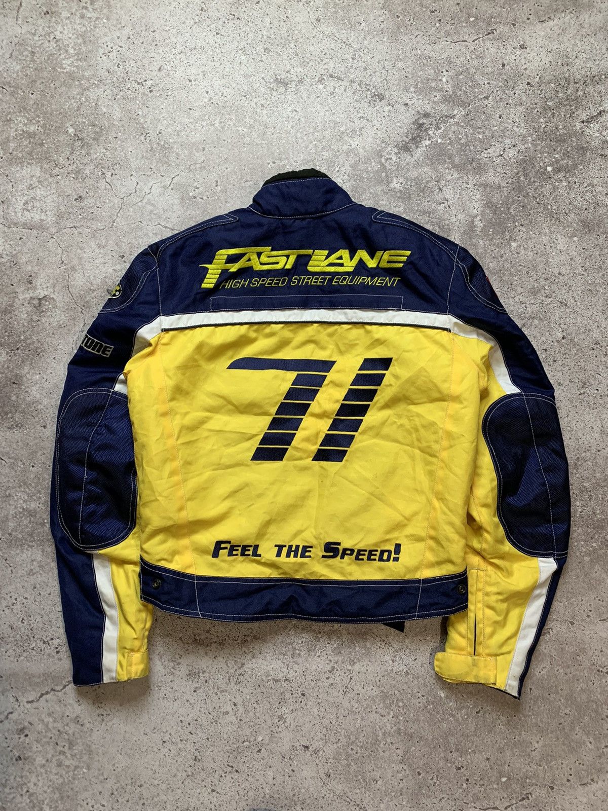 Vintage Fast Lane Vintage Speed Fighter Racing Jacket Large Size US XS / EU 42 / 0 - 2 Thumbnail