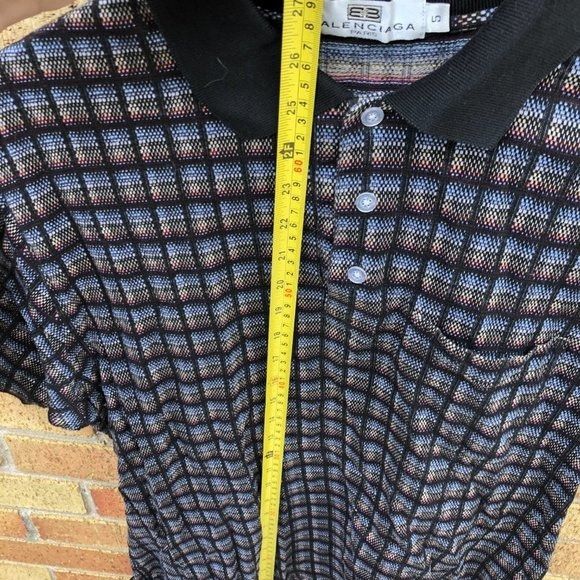 Balenciaga × Vintage Balenciaga Monogram Cotton T Shirt Size 5 Size US XL / EU 56 / 4 - 4 Thumbnail