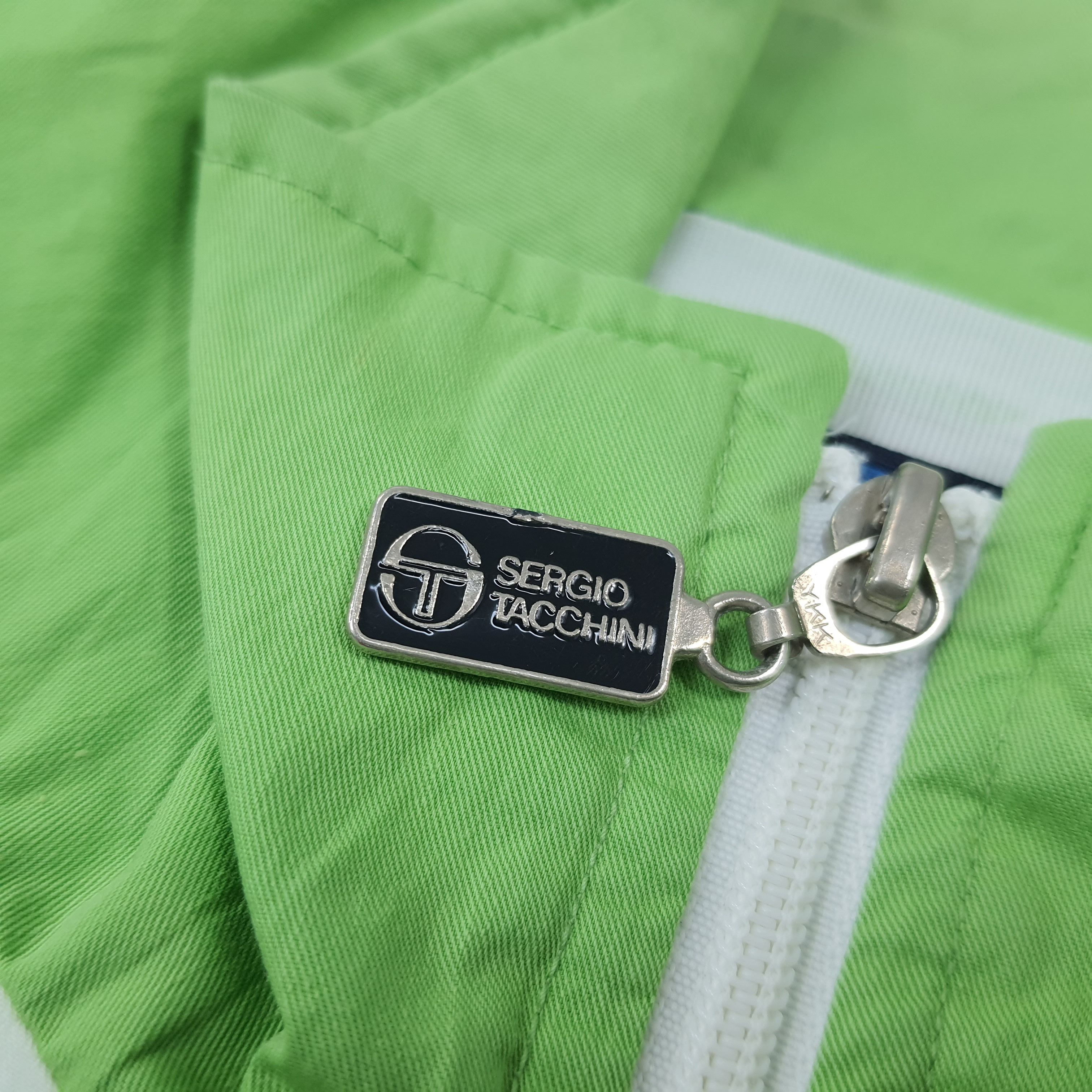 Sergio Tacchini × Vintage Vintage Sergio Tacchini Zipper Jacket Size US L / EU 52-54 / 3 - 5 Thumbnail