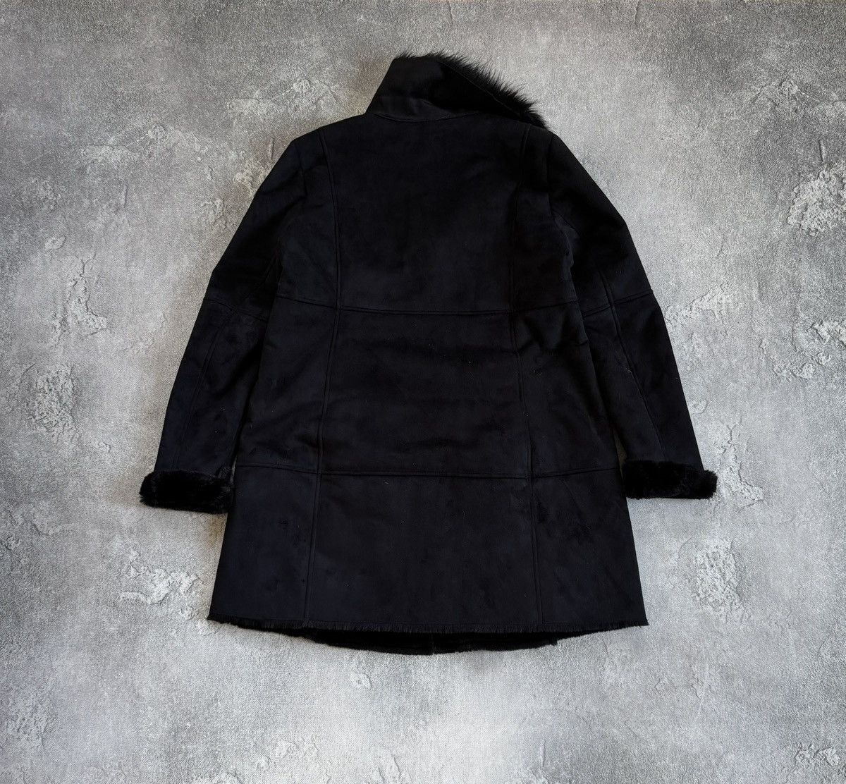 Miss Sixty Retro Fur Faux black jacket coat if six was nine y2k L.G.B. Size XL / US 12-14 / IT 48-50 - 14 Thumbnail