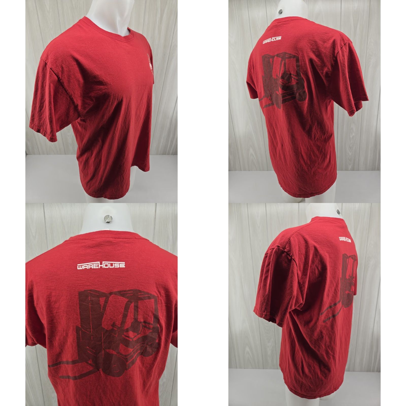 Vintage Coca-Cola Bottling Co. Forklift Decatur Alabama Red T Shirt Large Unisex L Shirt Red Coca-Cola Bottling Co. Forklift Decatur Alabama Graphic Tee 2000s Size US L / EU 52-54 / 3 - 8 Thumbnail