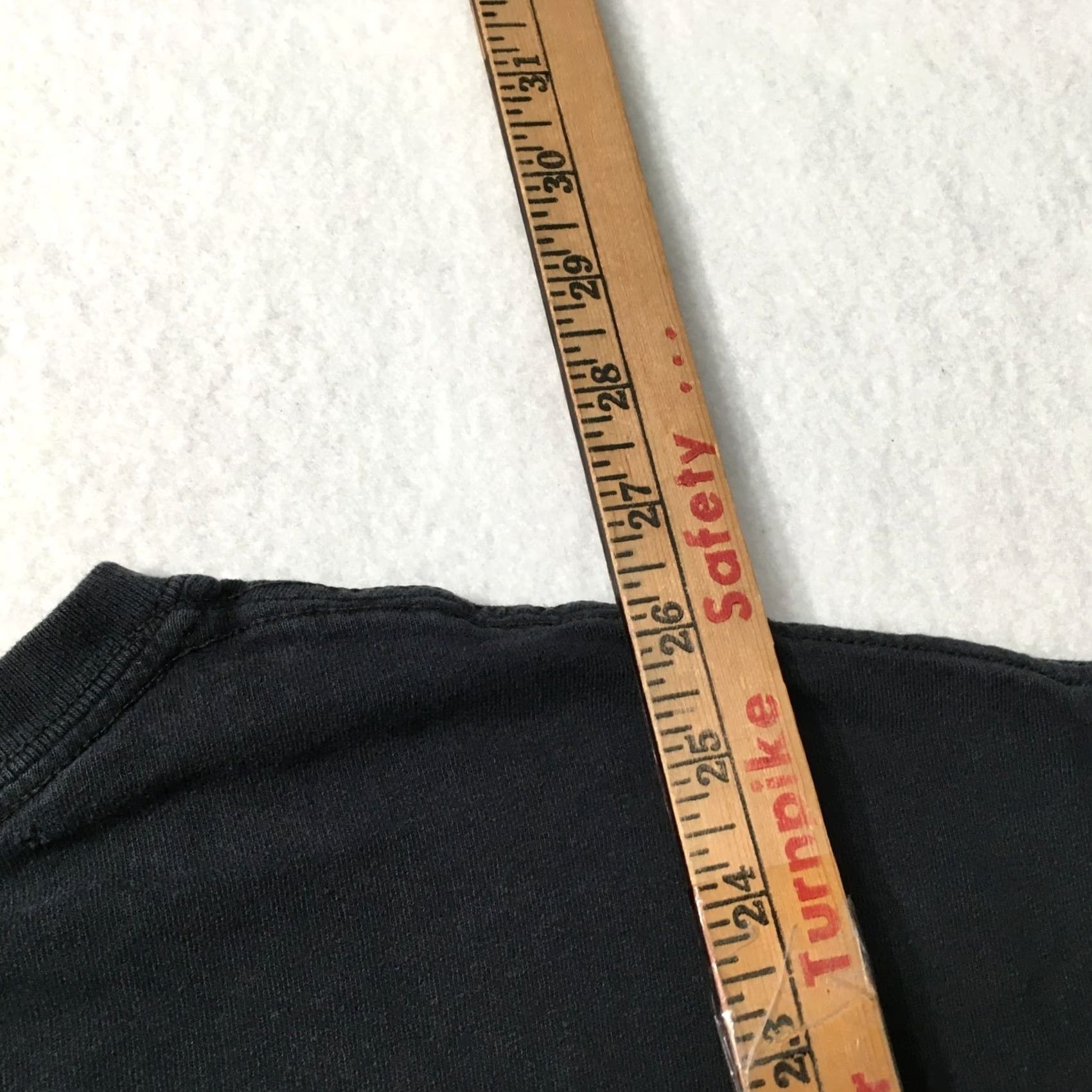 Hanes VINTAGE Hanes T-Shirt Mens XL Black Stand For The Flag Kneel For The Fallen Short Sleeve Graphic Tee Mens XL Large Size US 36 / EU 52 - 6 Thumbnail