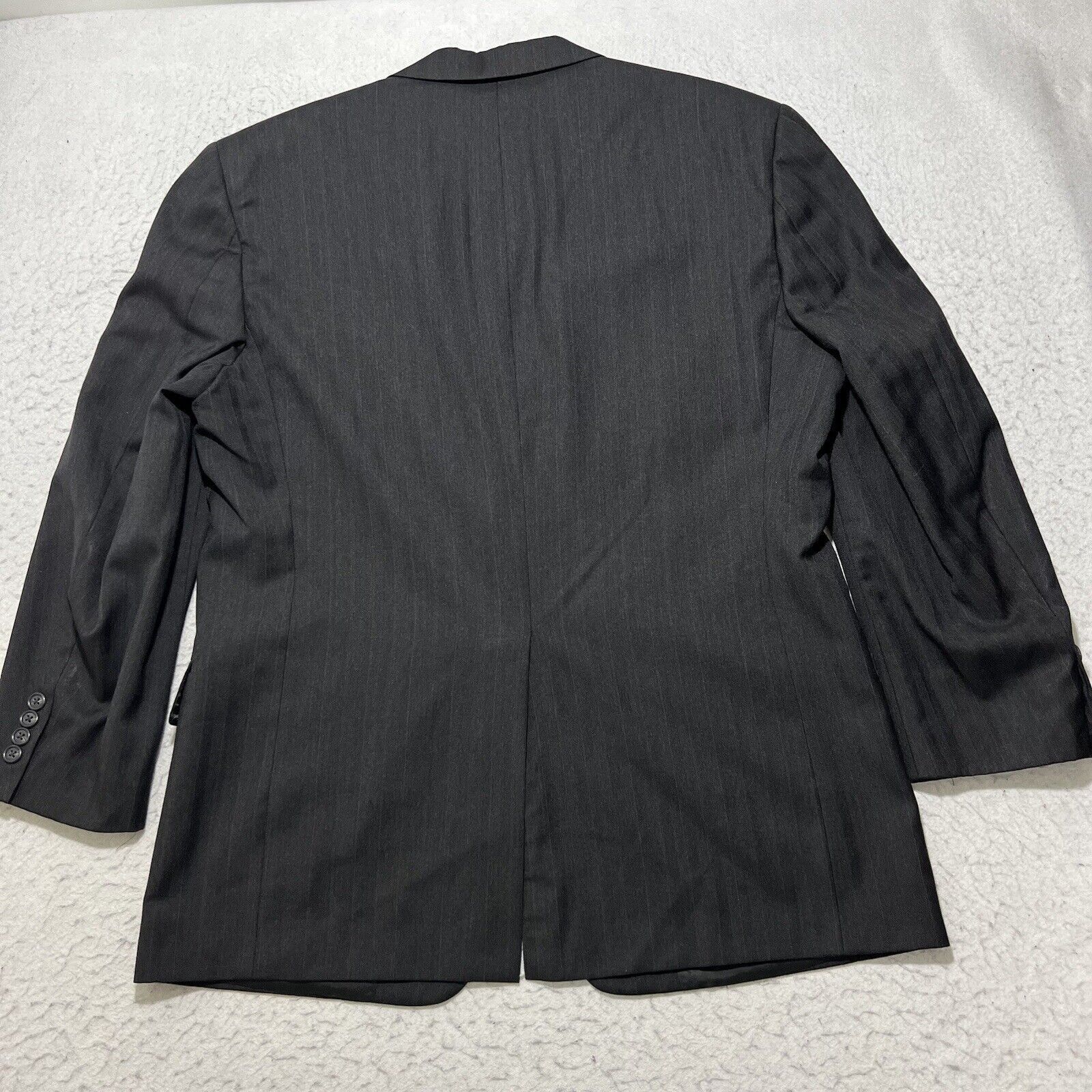 Hart Schaffner Marx Vintage Hart Schaffner Marx Gold Trumpeter Wool Suit Jacket Size 44R - 13 Thumbnail