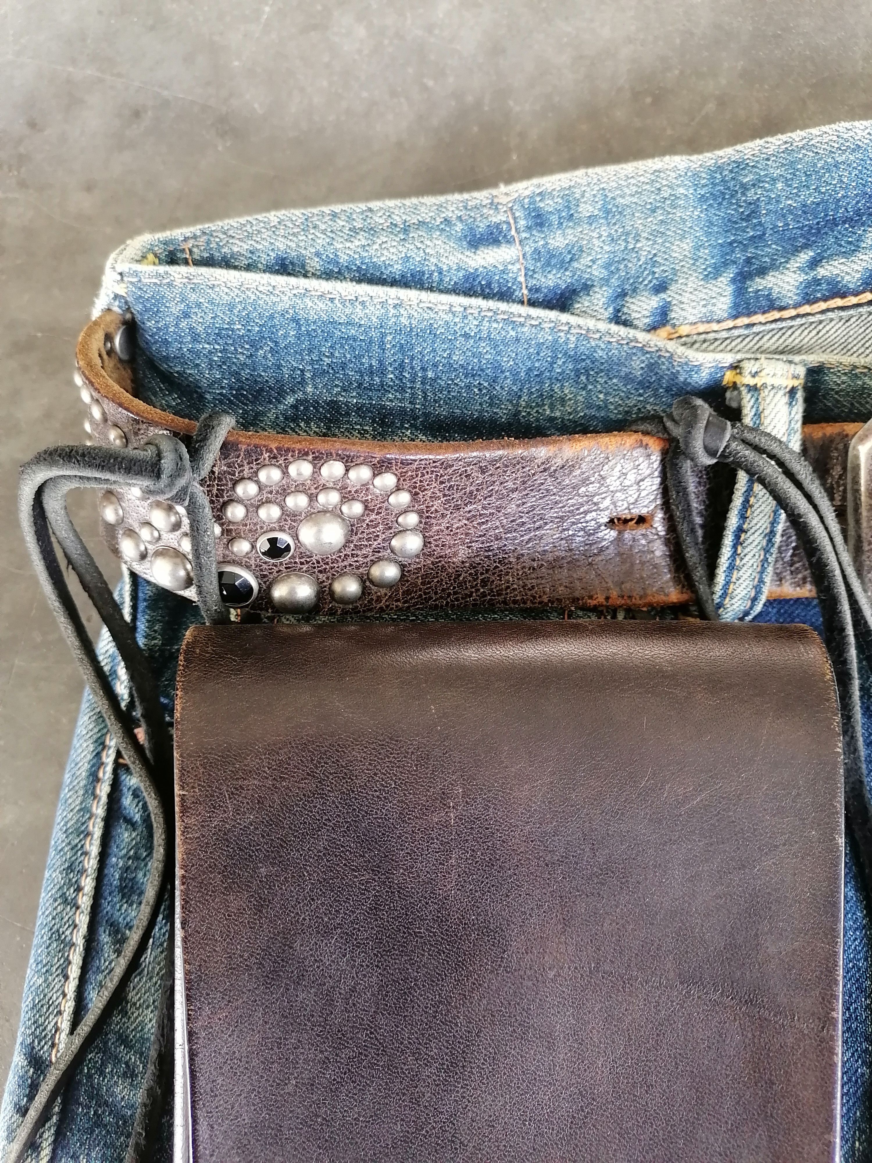 Genuine Leather × Japanese Brand × Redmoon Dakota P&C Leather Works Medicine / Belt Bag Size ONE SIZE - 3 Thumbnail