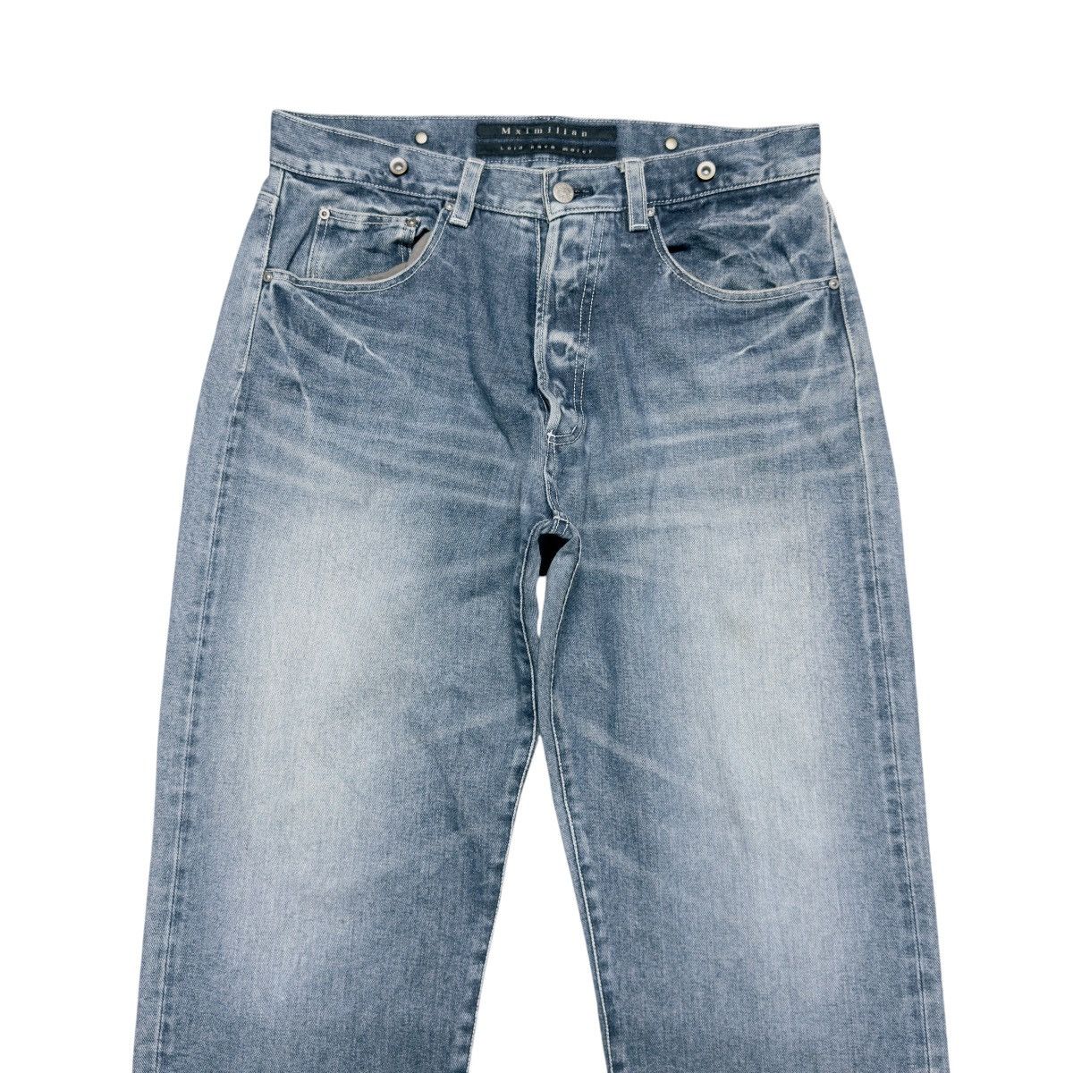 Maximilian Davis Mximillian Distressed Denim Jeans Size US 33 - 3 Thumbnail