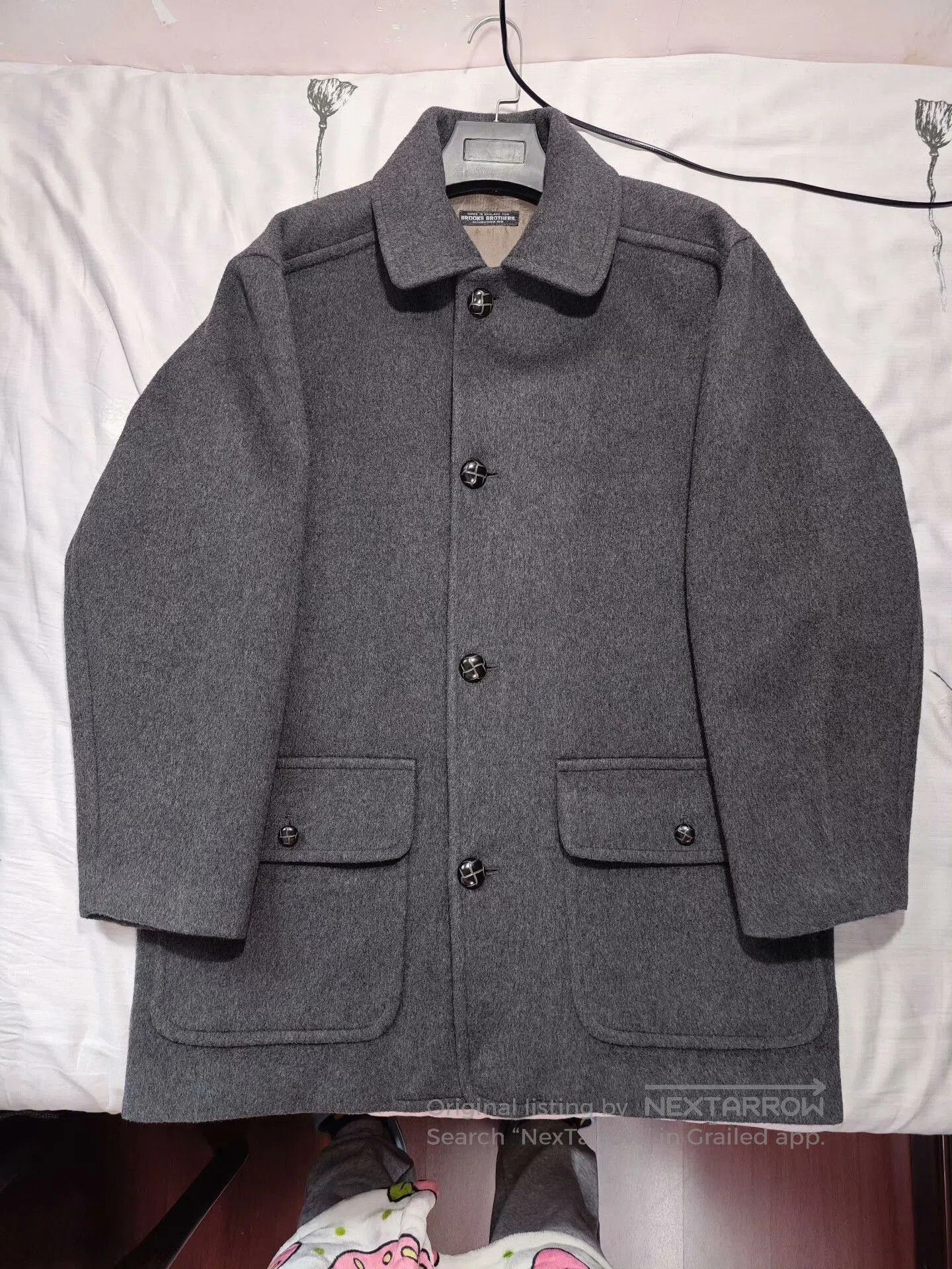 Brooks Brothers Brooks Brothers Wool Blend Overcoat. Size US M / EU 48-50 / 2 - 5 Thumbnail