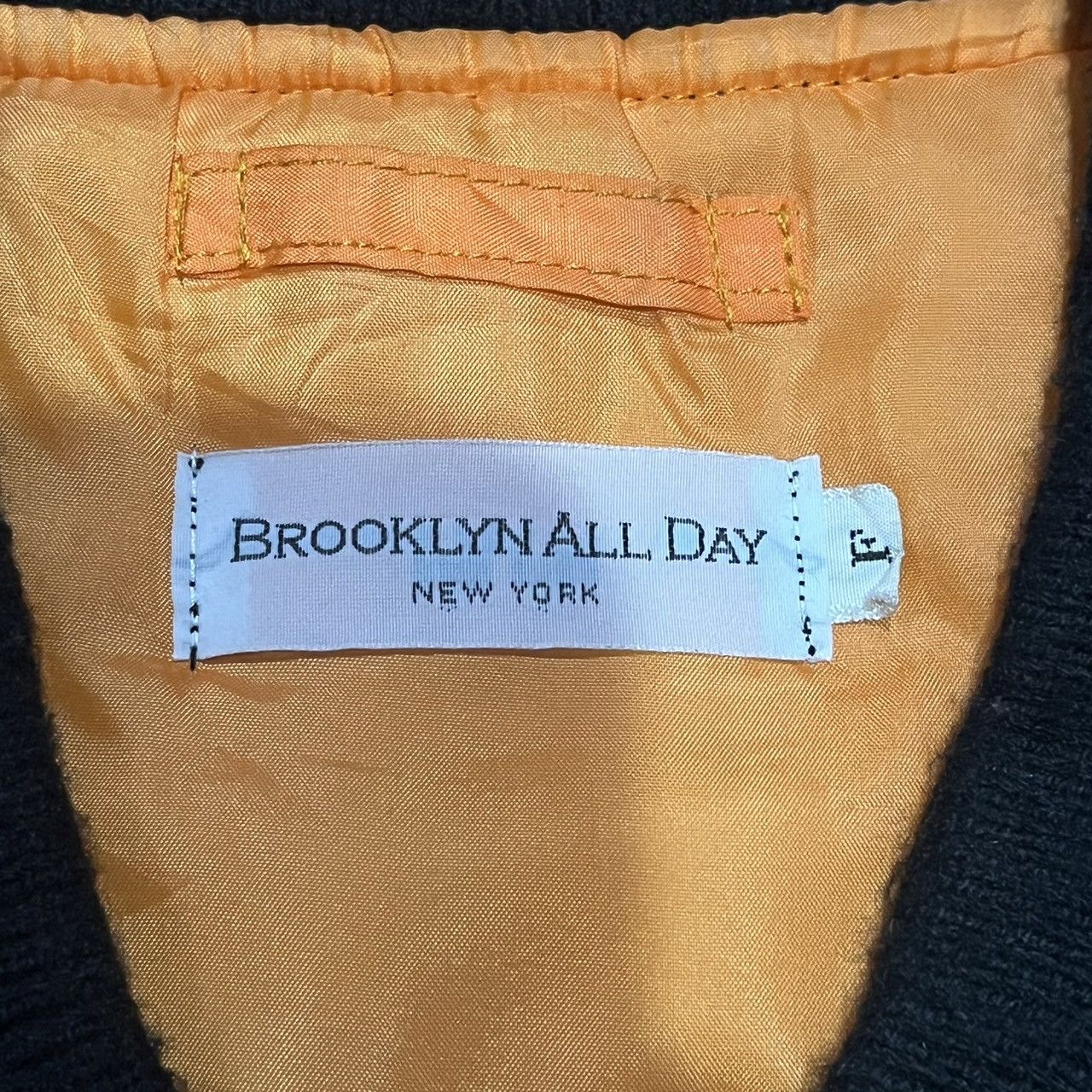 Japanese Brand brooklyn all day new york bad gal spirit bomber jacket Size US L / EU 52-54 / 3 - 10 Thumbnail