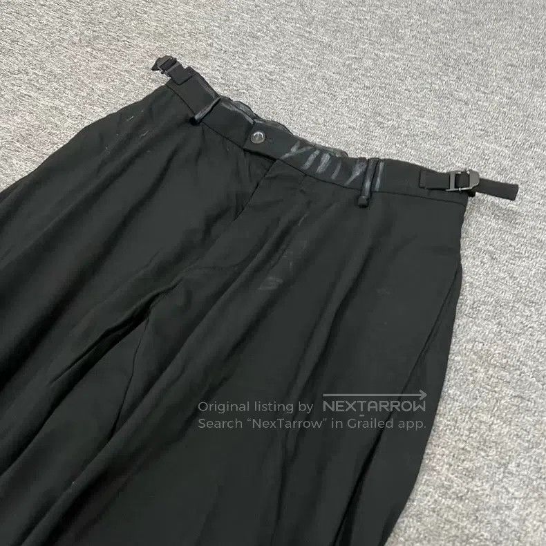 Balenciaga Balenciaga size XS Graffiti Destroyed Wool Dress Pants Size US 27 - 3 Thumbnail