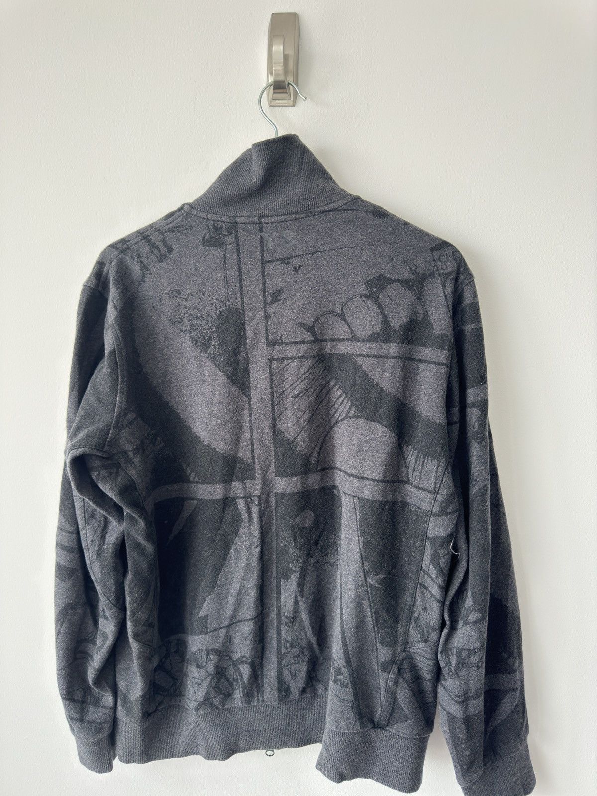 Adidas × Y-3 Y-3 Yohji Yamamoto Printed Zip Up Jacket Size US L / EU 52-54 / 3 - 4 Thumbnail