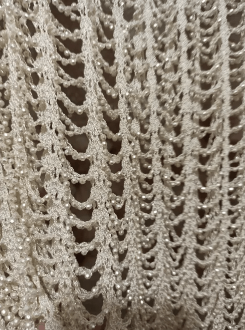 Other Beaded crochet spider web blouse Mary's Tune, Paris Style M Size M / US 6-8 / IT 42-44 - 3 Thumbnail