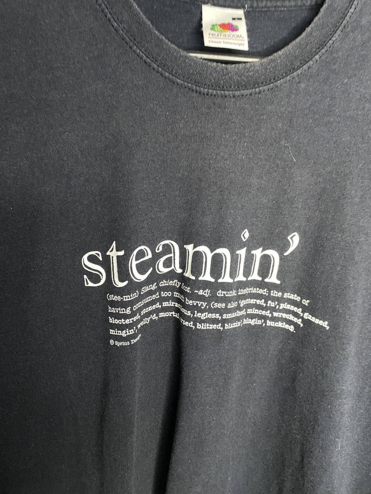 Vintage Vintage Y2K Adult " Steamin " Graphic Humor Tee Size US L / EU 52-54 / 3 - 2 Thumbnail