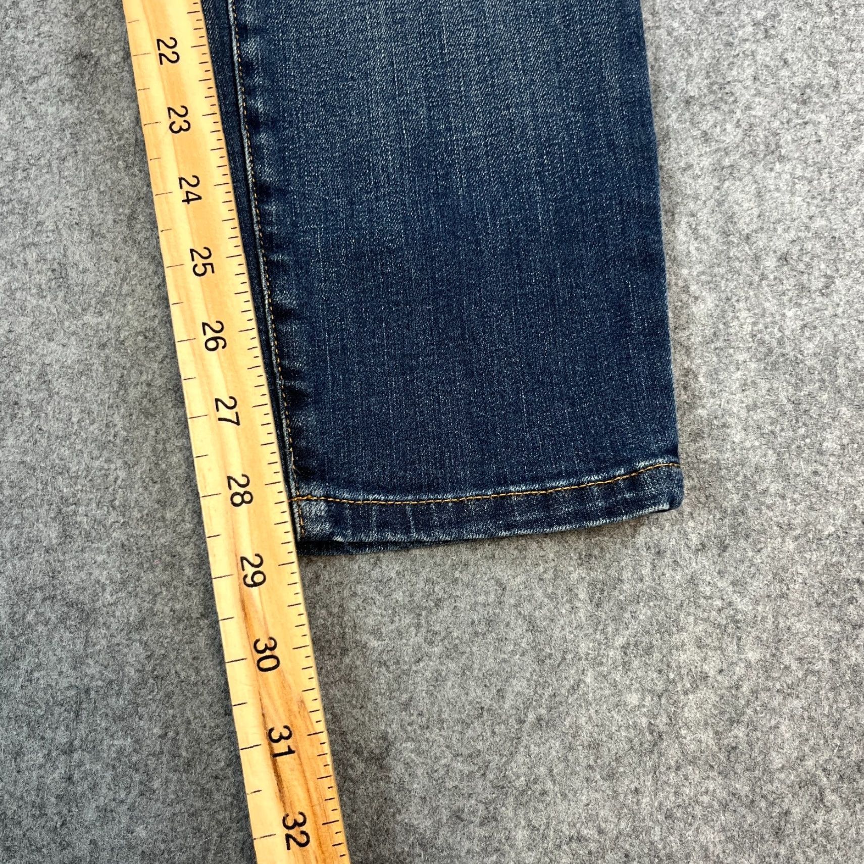 Tommy Hilfiger Tommy Hilfiger Womens Jeans High Rise Slim Skinny 30 30 UK 10 Stretch Blue Denim 5-Pocket Event: N/A Womens Size 32" / US 10 / IT 46 - 4 Thumbnail