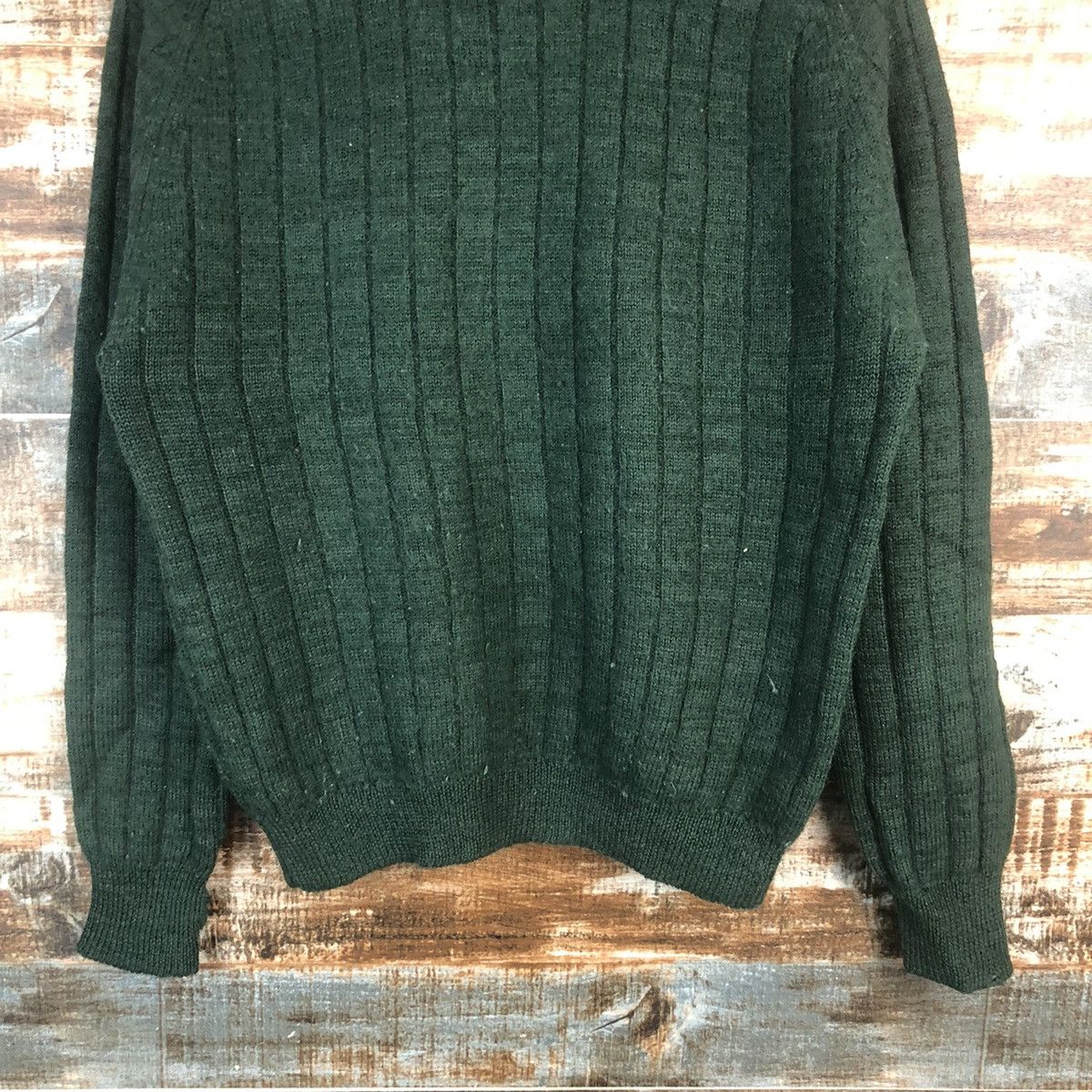 Uniqlo DLL Uniqlo japan vintage Green Knitwear #C590 Size M / US 6-8 / IT 42-44 - 6 Thumbnail