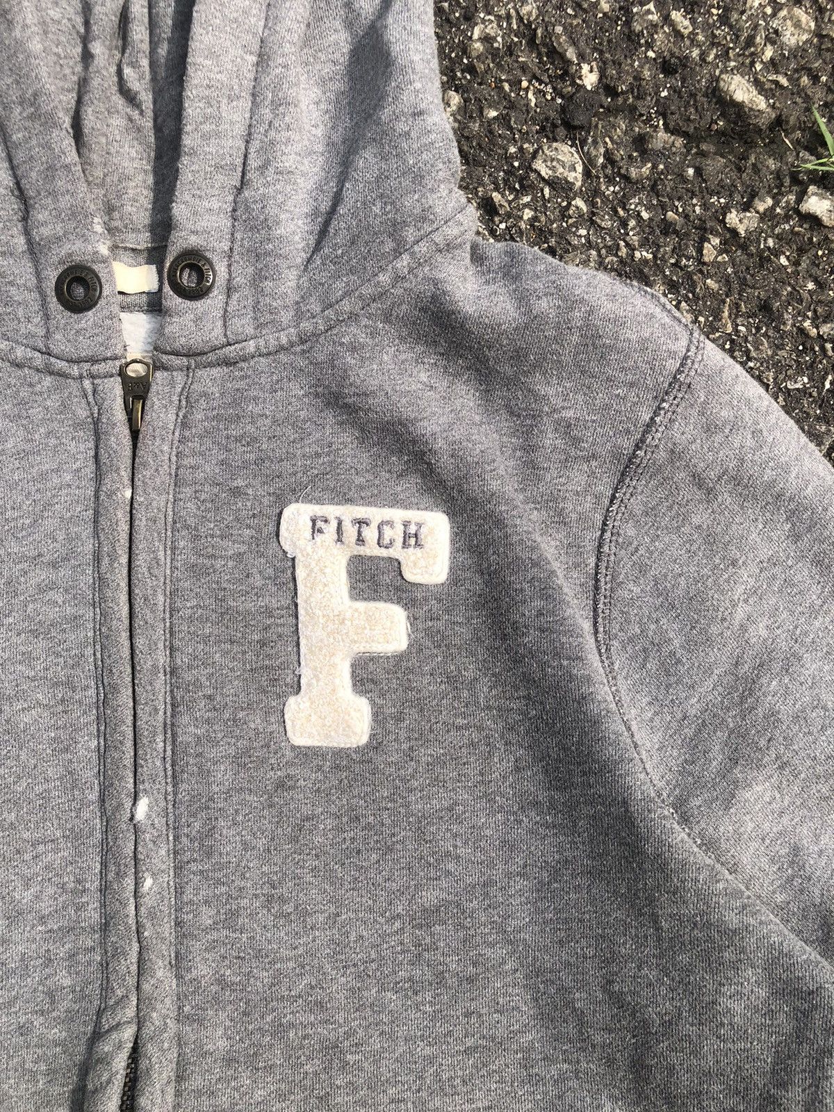 Vintage Vintage Abercrombie & Fitch F Logo Hoodies Size US M / EU 48-50 / 2 - 11 Thumbnail