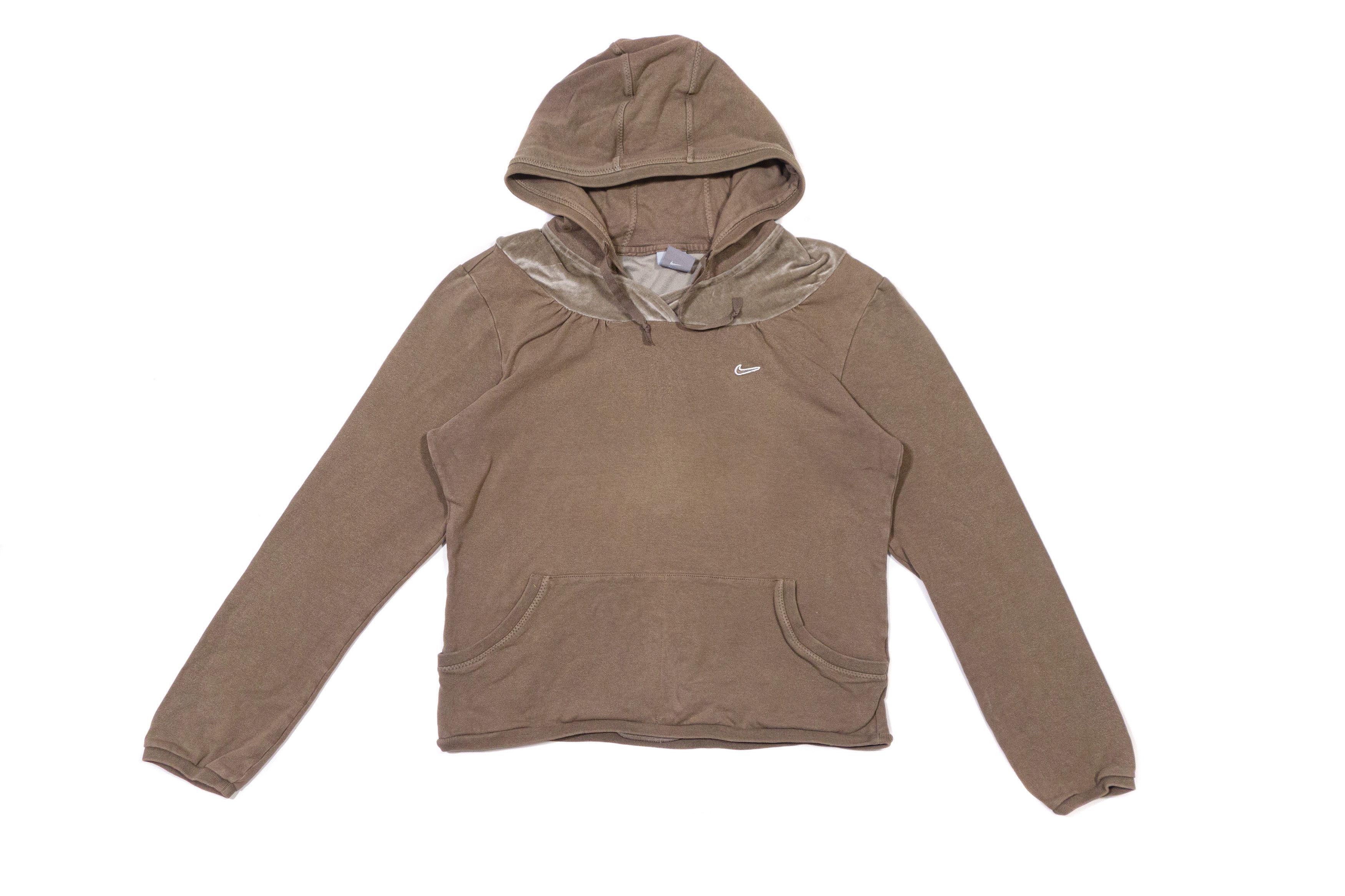 Nike × Vintage 90S Swoosh Faded Hoodie Size XL / US 12-14 / IT 48-50 - 1 Thumbnail