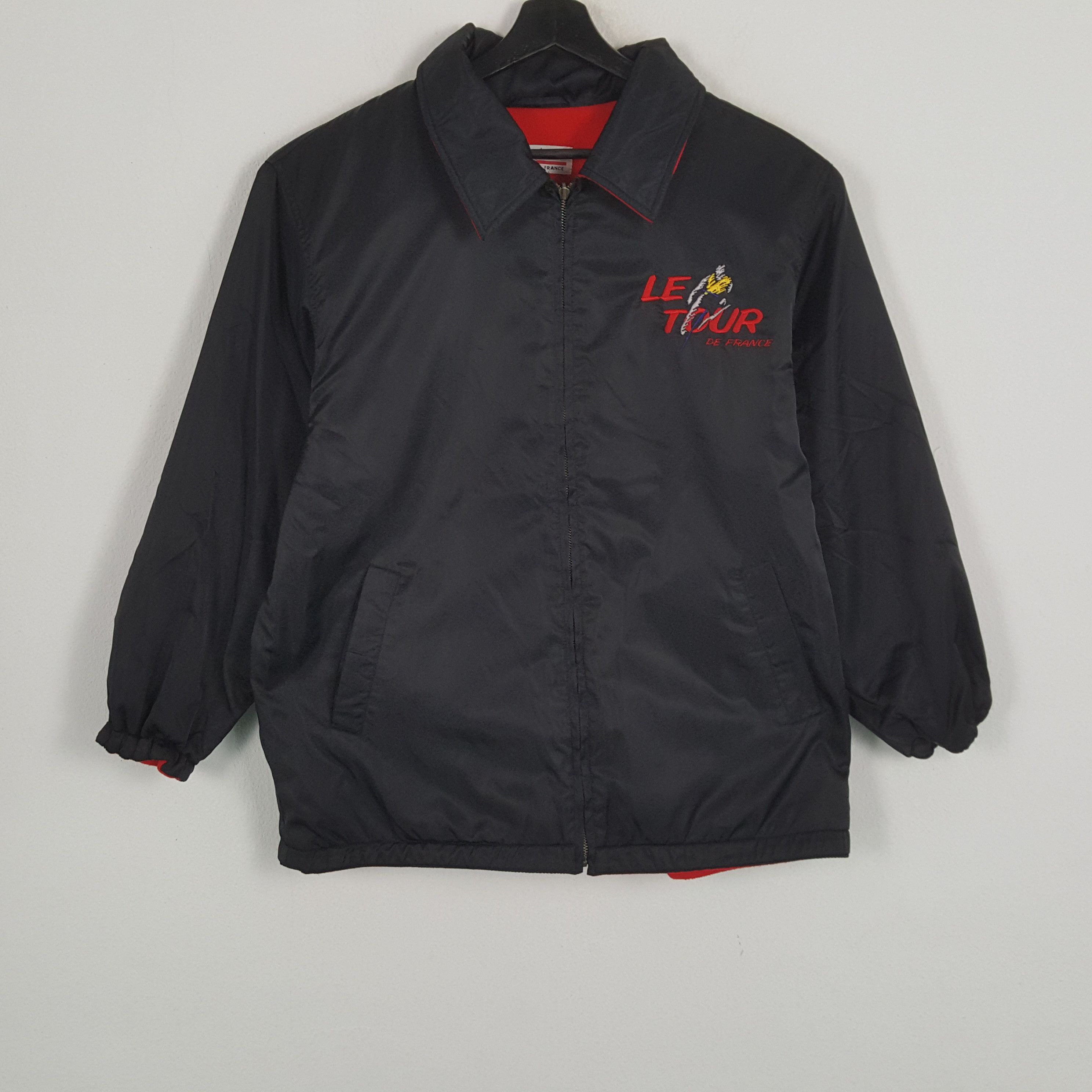 Vintage LE TOUR DE FRANCE Reversible Jacket Size US L / EU 52-54 / 3 - 3 Thumbnail
