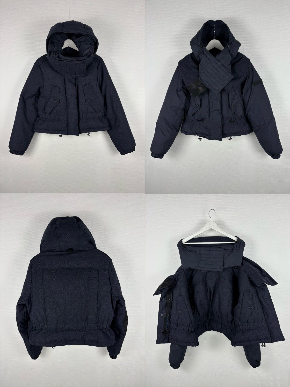 Burberry Prorsum NEW BURBERRY Sport Reversible Down Jacket Puffer Parka Hood Bomber Coat Size M / US 6-8 / IT 42-44 - 1 Thumbnail