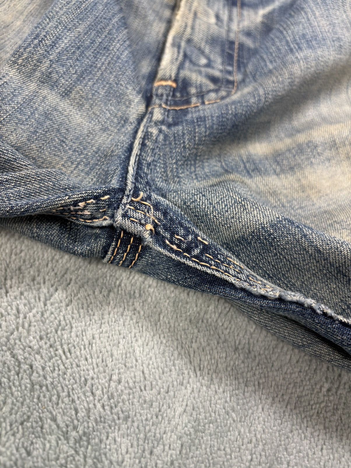 ANACHRONORM Anachronorm Distressed Denim. S0173 Size US 34 / EU 50 - 10 Thumbnail