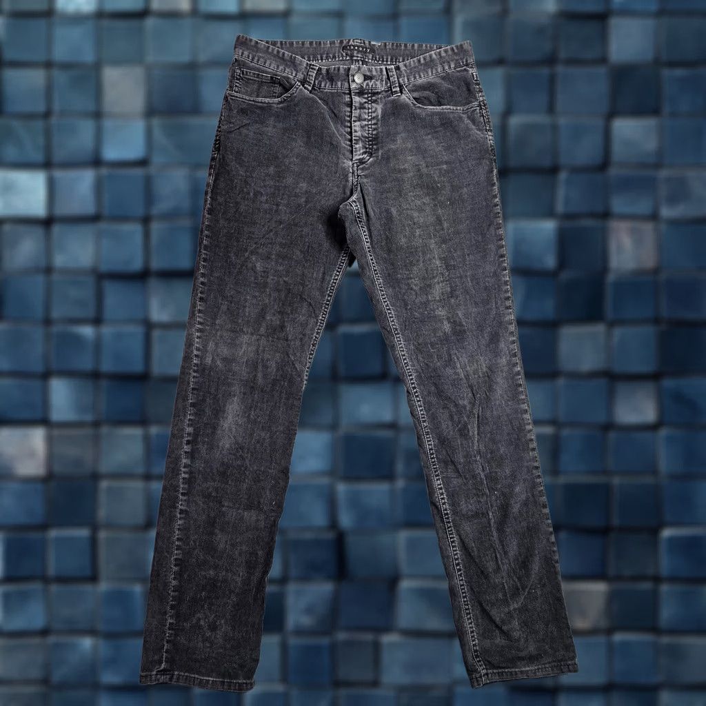 Theory Theory Men’s Gray Corduroy Mid-Rise Straight Jeans Sz 32 Stretch Cotton Denim 5-Pocket Design Regular Slim Button Jeans Size US 32 / EU 48 - 1 Thumbnail