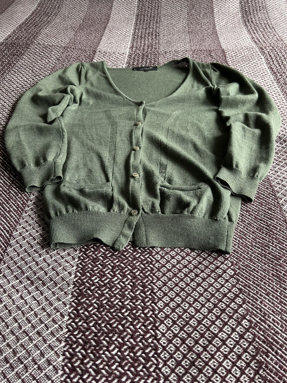 Isabel Marant × Isabel Marant Etoile × Japanese Brand Isabel Marant Wool Merinos Cardigans Old Money Style Size 1 Size S / US 4 / IT 40 - 4 Thumbnail