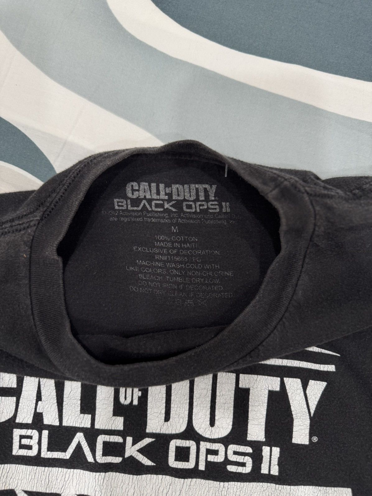 Band Tees Y2K 2000 Call of Duty “Black Ops II” Size US M / EU 48-50 / 2 - 7 Thumbnail