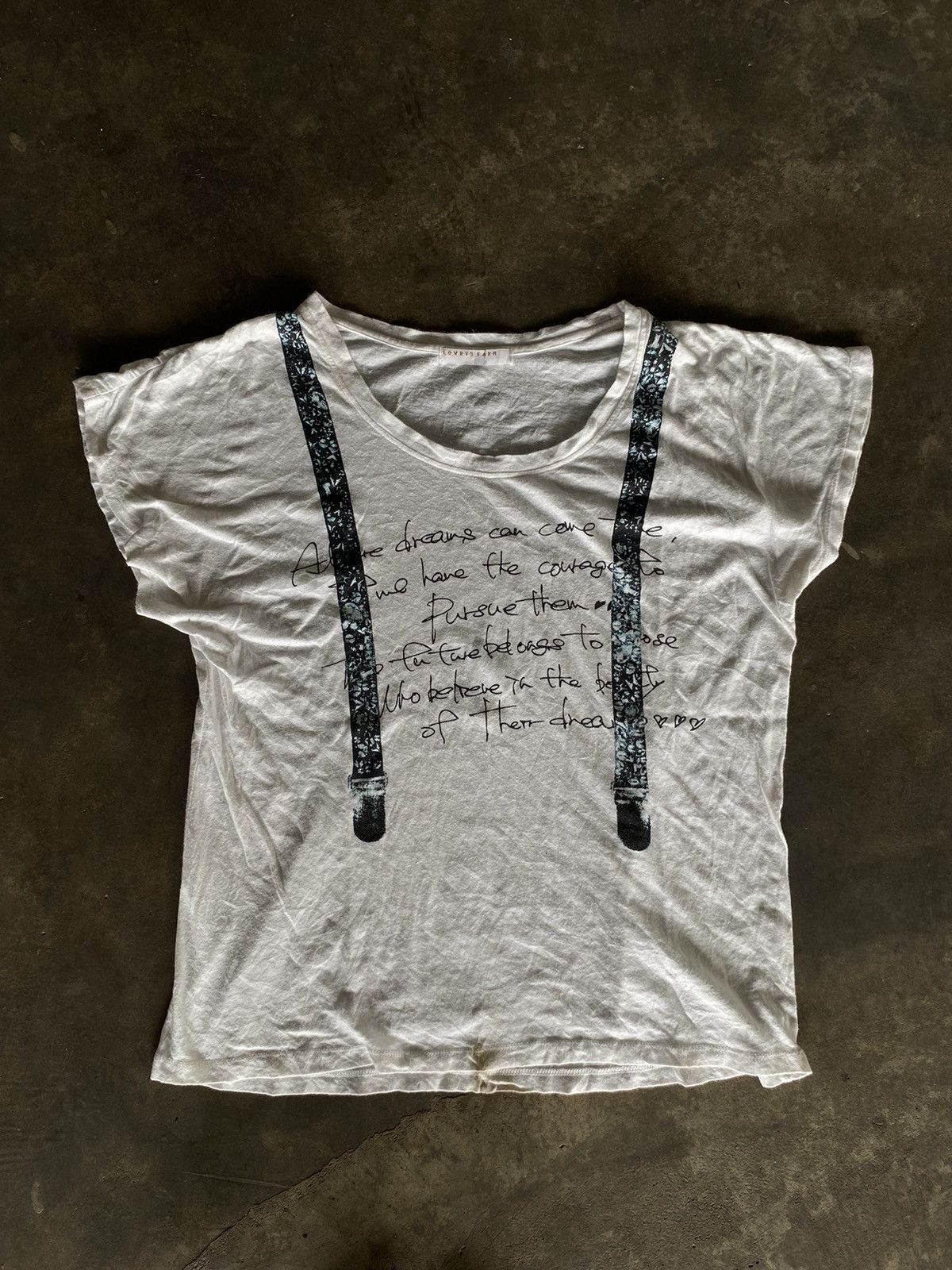 Hysteric Glamour LOVRYS FARH IFSIXWASNIEN STYLE TSHIRT Size M / US 6-8 / IT 42-44 - 1 Thumbnail