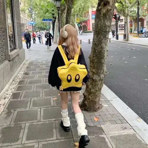 Other Cute Yellow Star Travel Backpack Size ONE SIZE - 3 Thumbnail