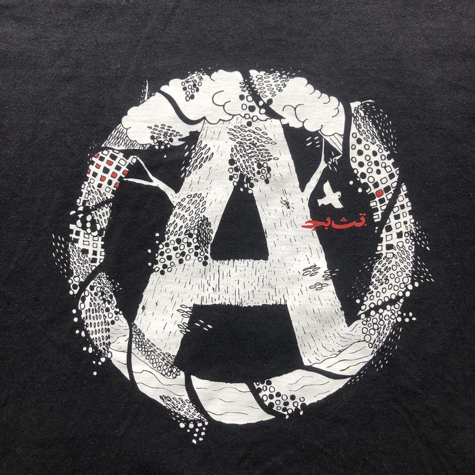 Undercover Undercover Jun Takahashi Anarchy Arabic T Shirt Size US M / EU 48-50 / 2 - 2 Thumbnail