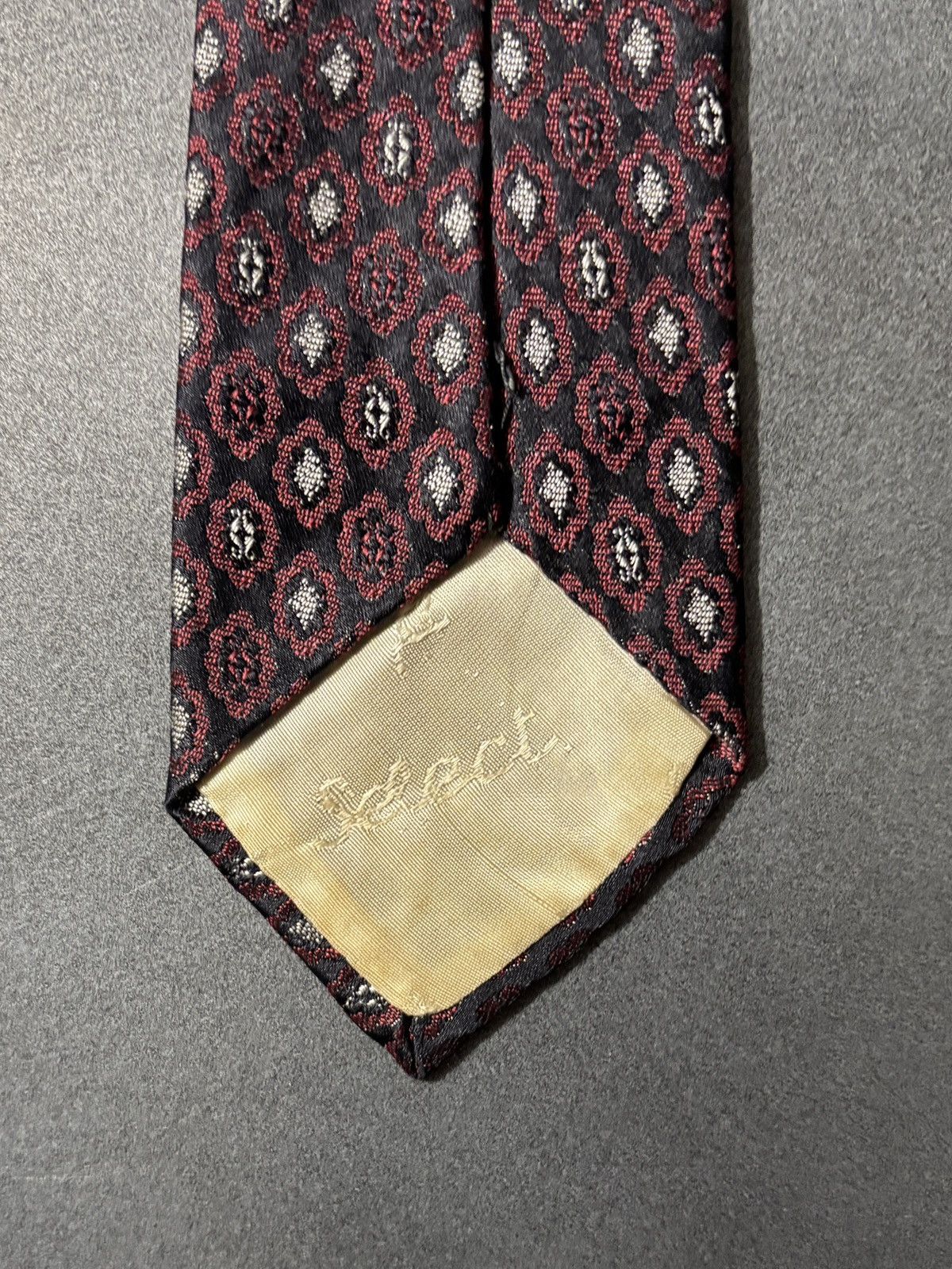 Vintage True Vintage Necktie Patterned Tie Select 1940s 1950s 1960s Size ONE SIZE - 5 Thumbnail