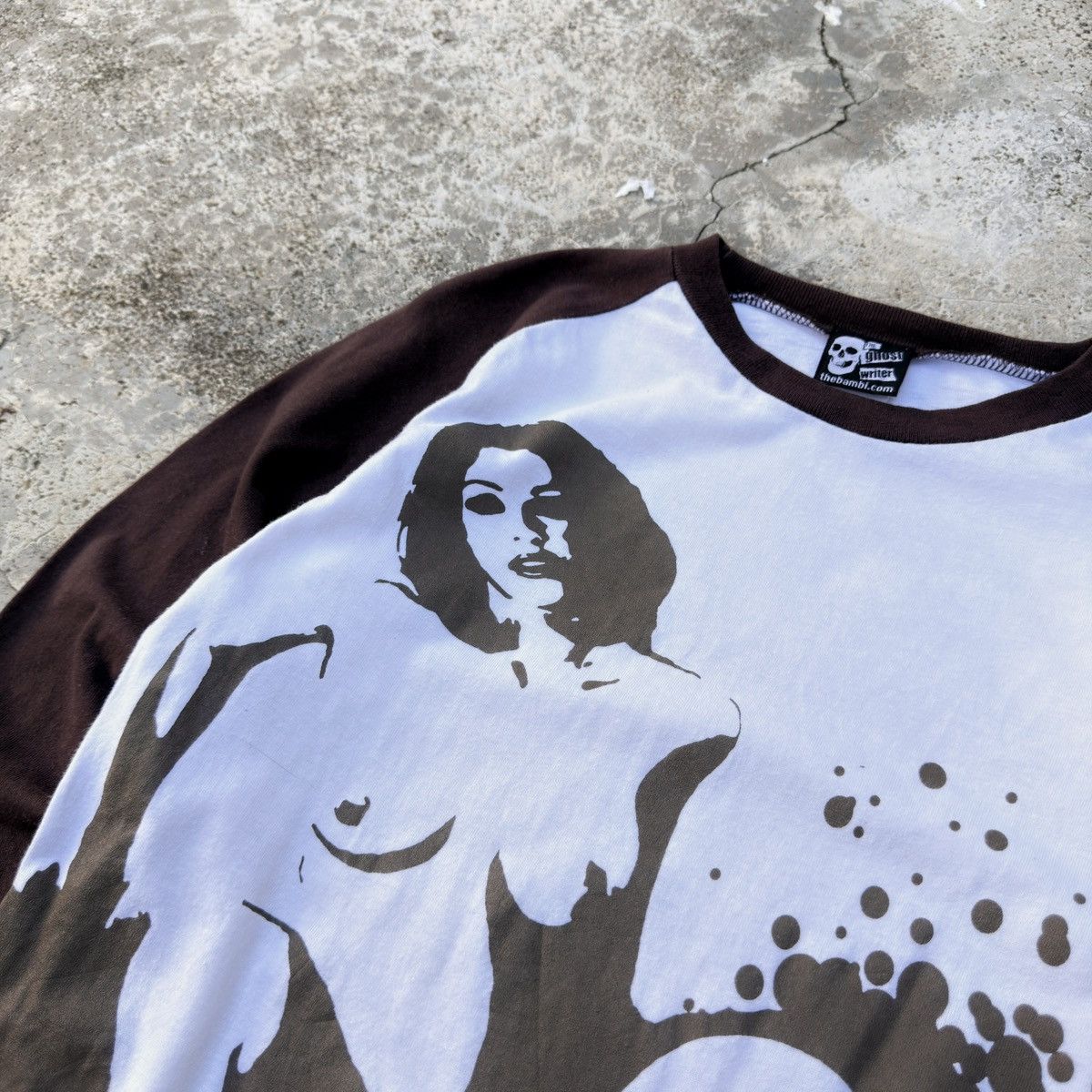 Japanese Brand Vintage 90s The Ghost Writer Nice Naked Sexy Lady Graphic Size US S / EU 44-46 / 1 - 3 Thumbnail