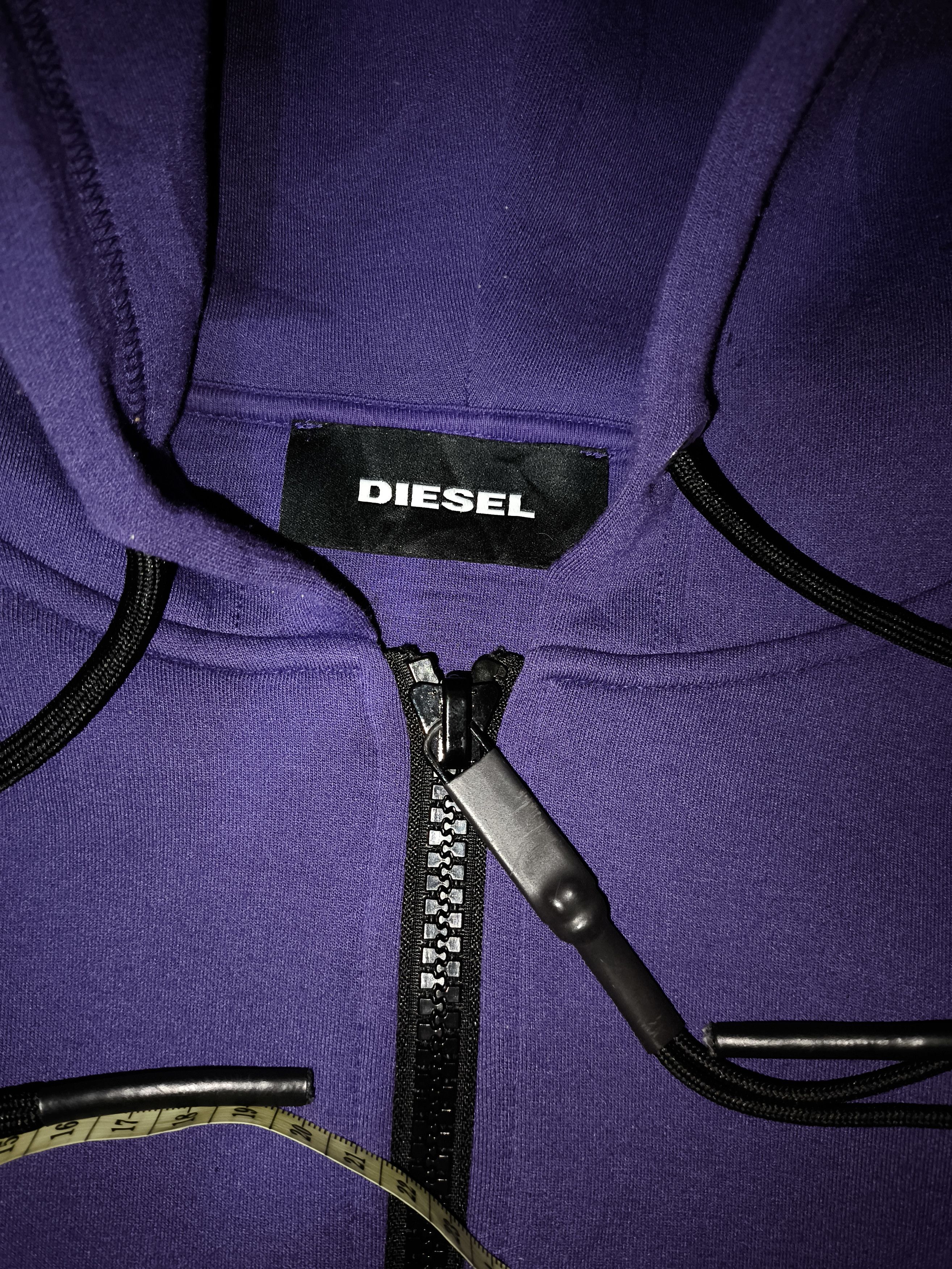 Diesel Diesel leopard pattern boa switching multi color zip hoodie Size US M / EU 48-50 / 2 - 7 Thumbnail