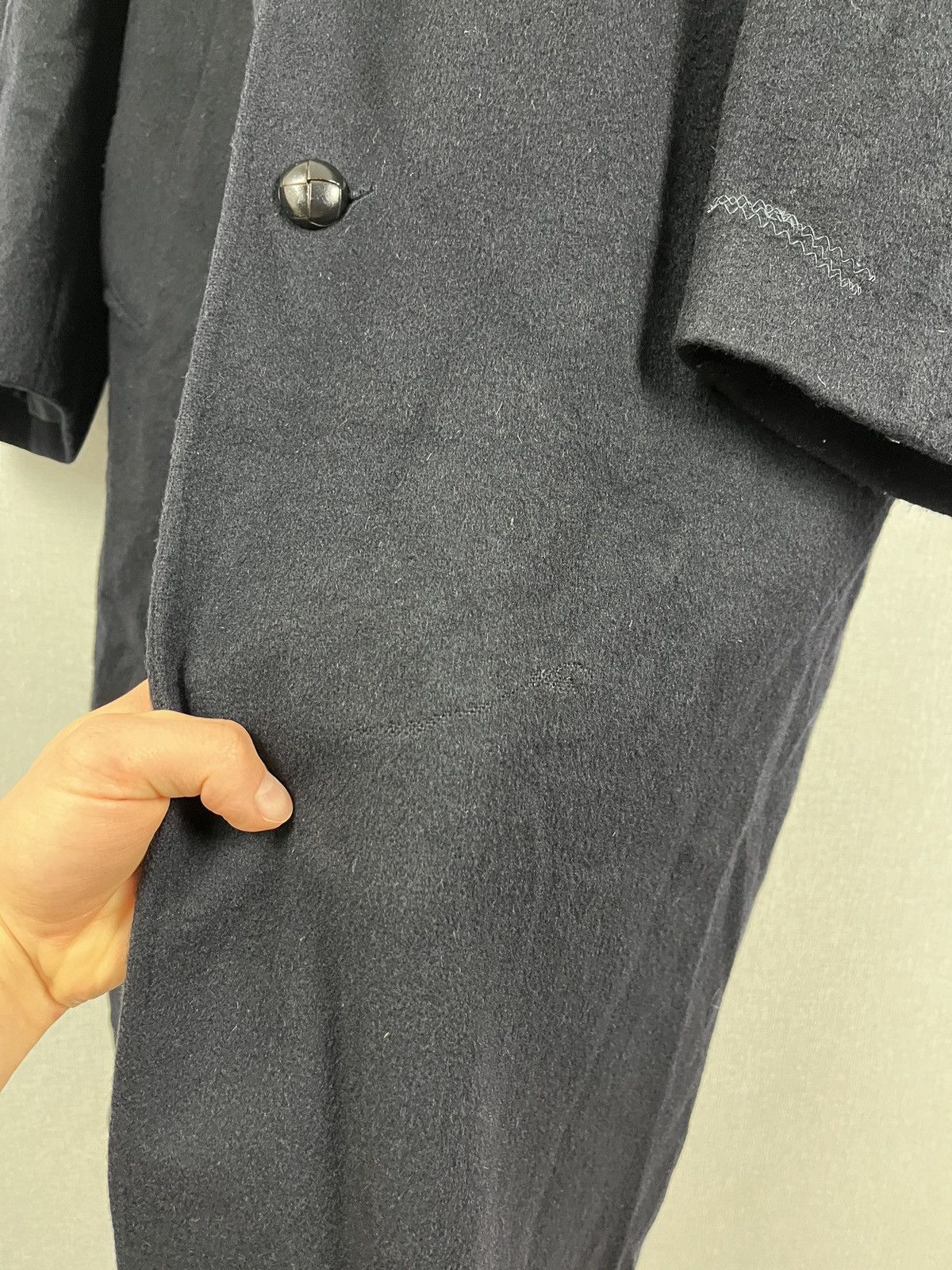 Vintage Vintage S.A.L.K.O Hubertus Loden Wool Coat Jacket Austria Size US L / EU 52-54 / 3 - 11 Thumbnail