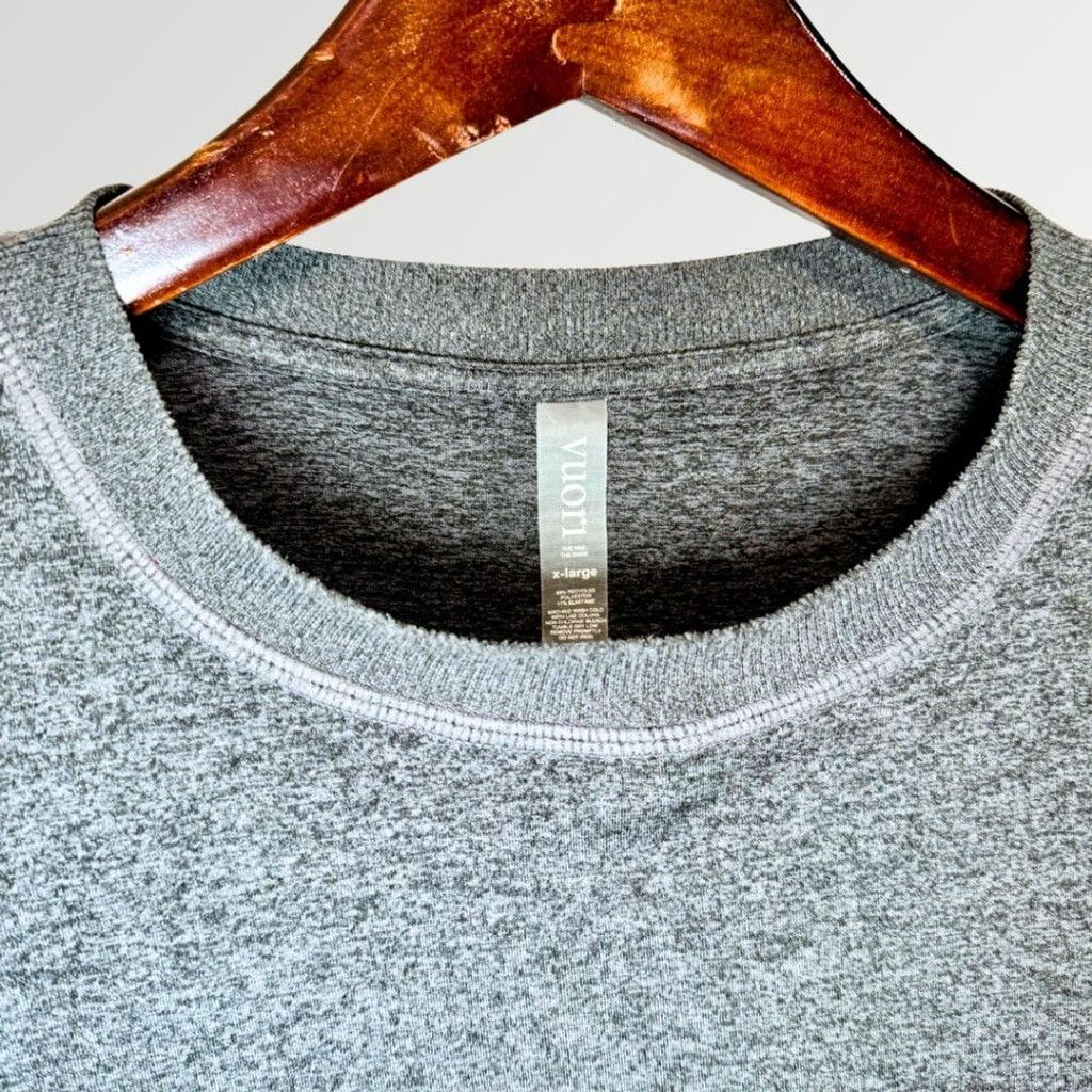 Vuori vuori Men's Ponto Performance Crew in Charcoal Heather - XL Size US XL / EU 56 / 4 - 9 Thumbnail