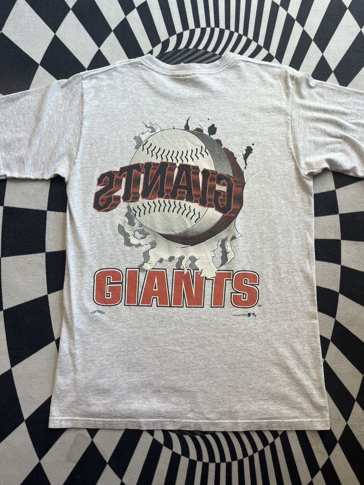 MLB Vintage MLB SAN FRANCISCO GIANTS Nutmeg 90’s Back off Tshirt Size US L / EU 52-54 / 3 - 10 Thumbnail