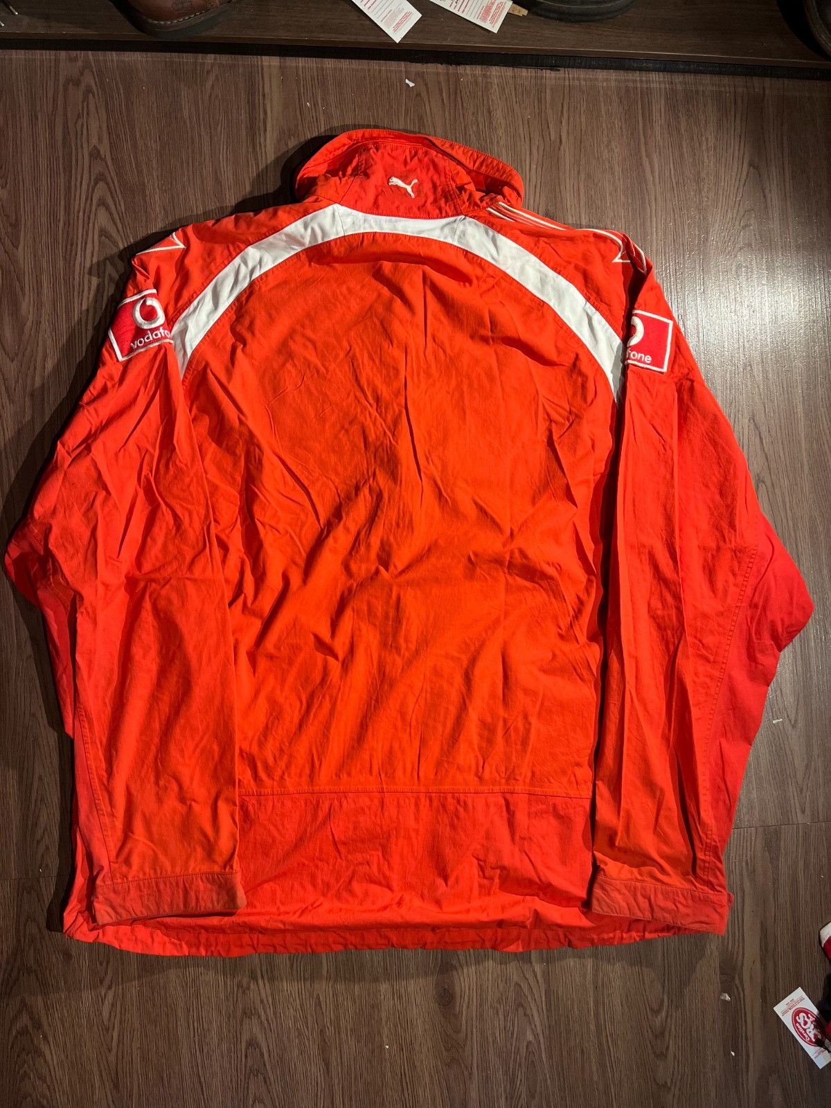 Ferrari × Puma Scuderia Ferrari Vodafone F1 Team Long Sleeve Polo Shirt Size US XL / EU 56 / 4 - 7 Thumbnail